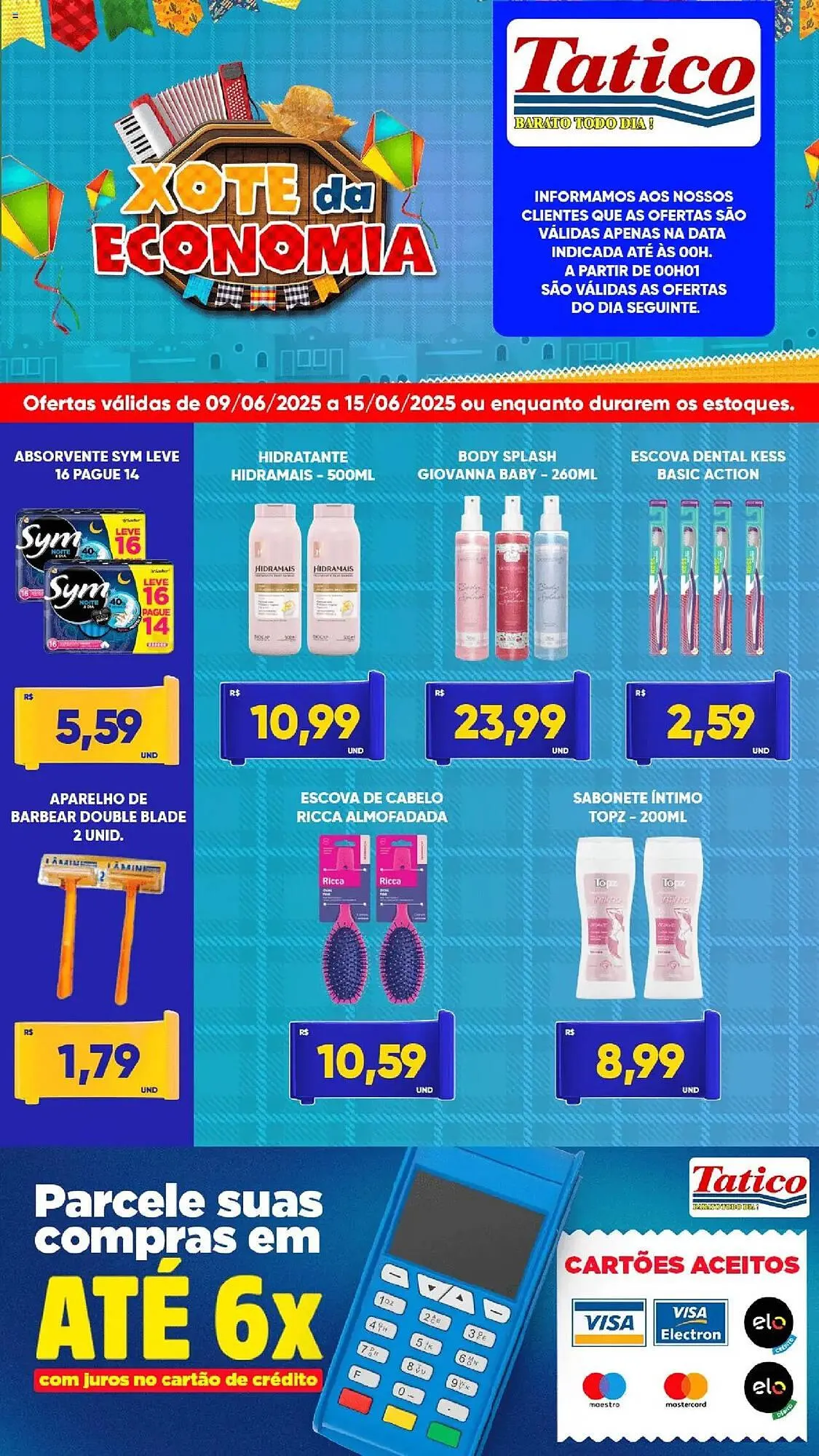 Encarte de Catálogo Tatico 9 de junho até 15 de junho 2025 - Pagina 6
