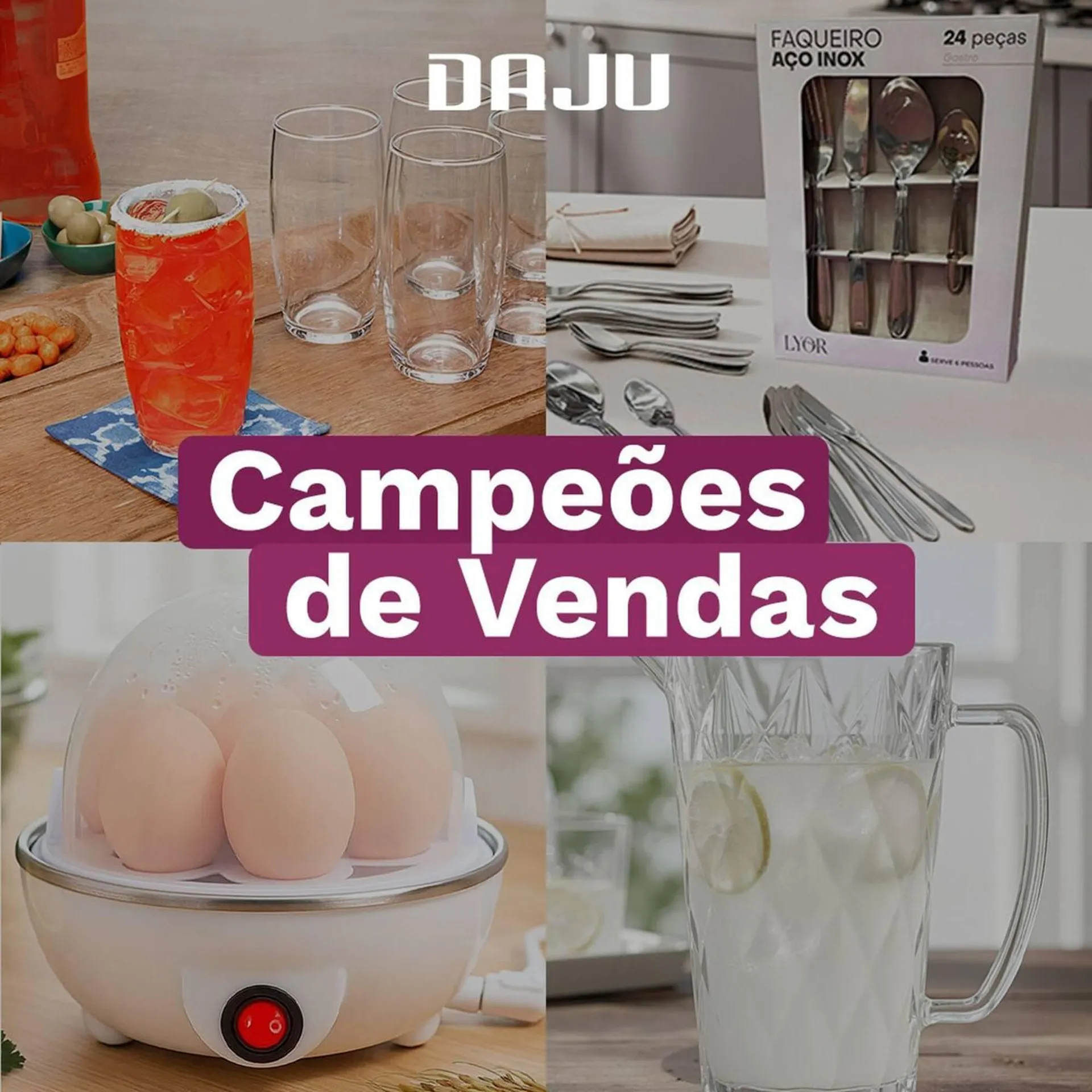 Encarte de Catálogo Daju 24 de abril até 26 de abril 2026 - Pagina 1