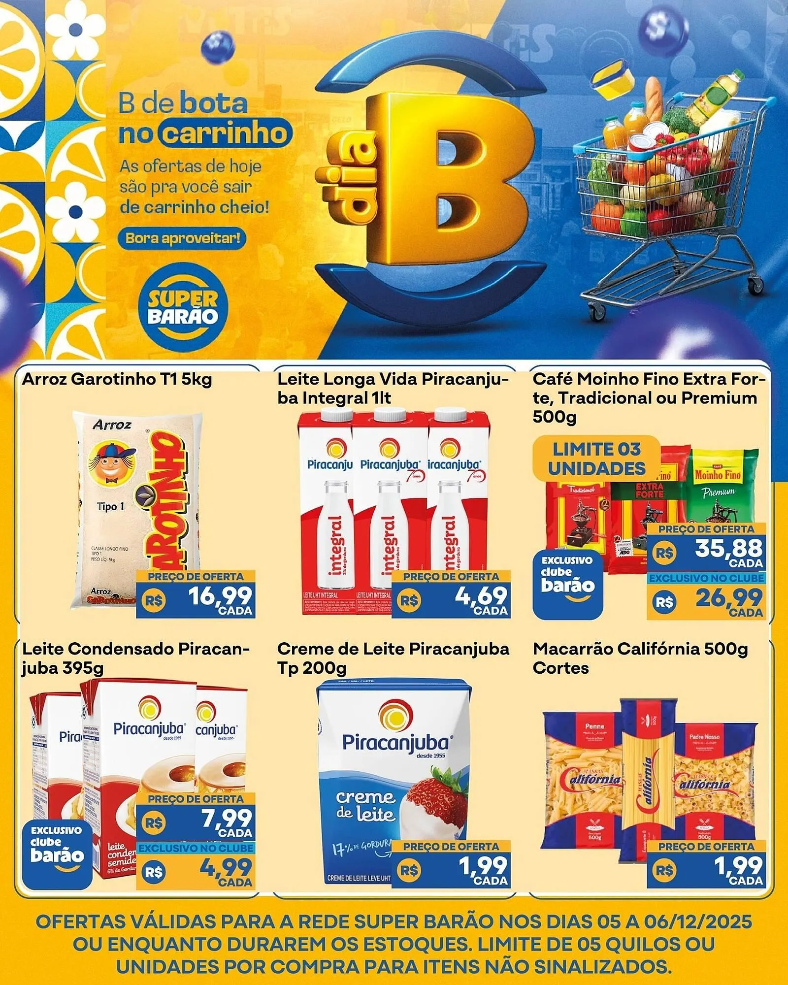 Encarte de Catálogo Super Barão 5 de dezembro até 6 de dezembro 2025 - Pagina 1