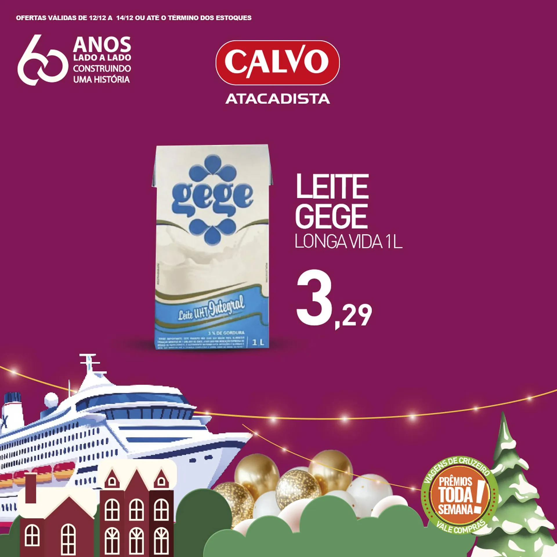Encarte de Folheto Calvo Atacadista 12 de dezembro até 14 de dezembro 2025 - Pagina 3