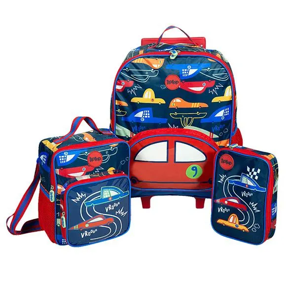 Kit escolar infantil race tip top