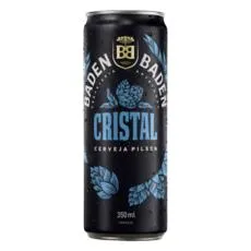 Cerveja Pilsen Cristal BADEN BADEN Lata 350ml