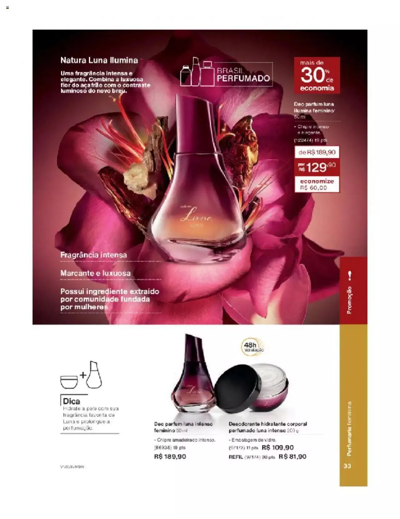 Encarte de Natura - Ciclo 02/2024 1 de fevereiro até 3 de fevereiro 2024 - Pagina 33