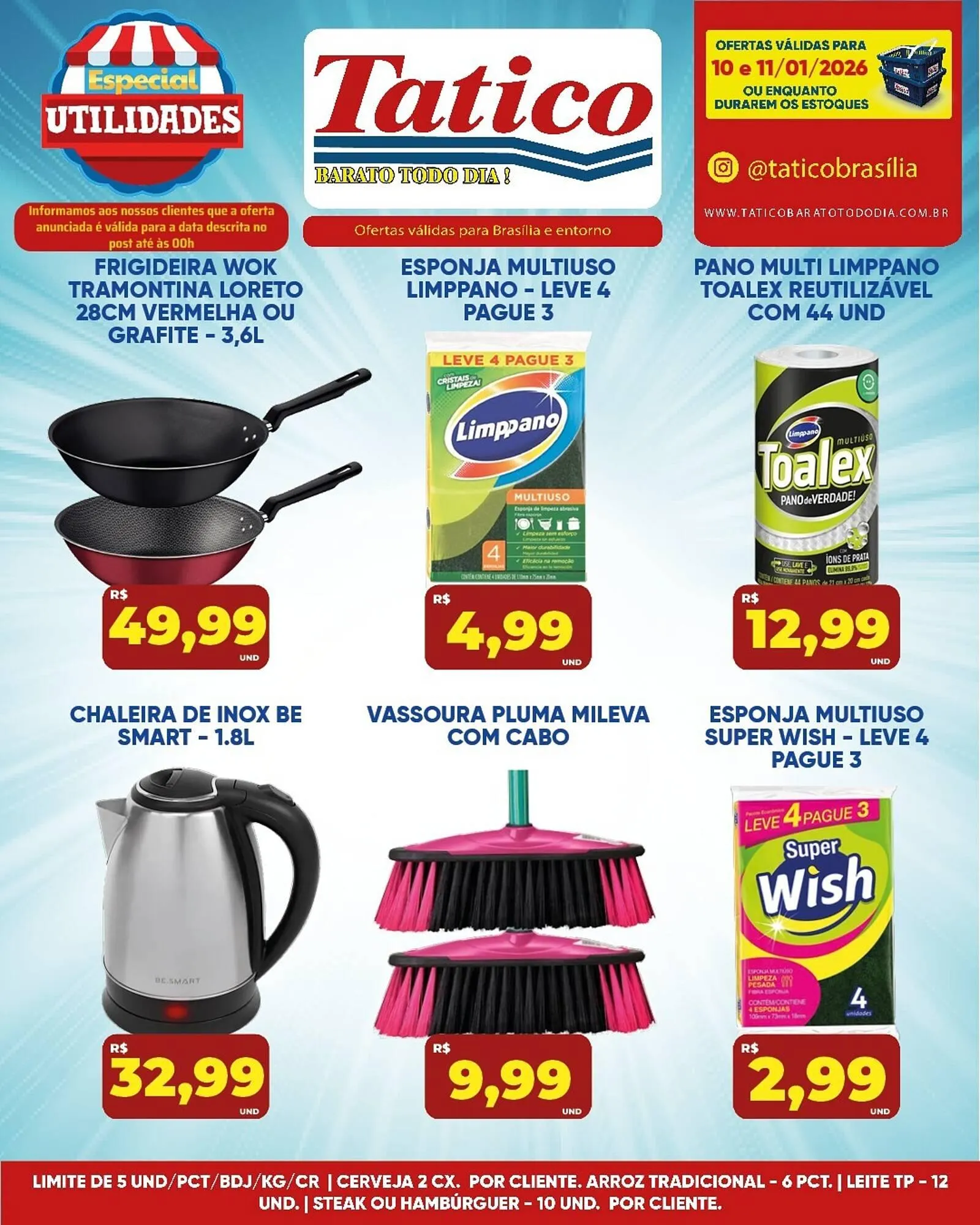 Encarte de Tabloide Tatico 10 de janeiro até 11 de janeiro 2026 - Pagina 2