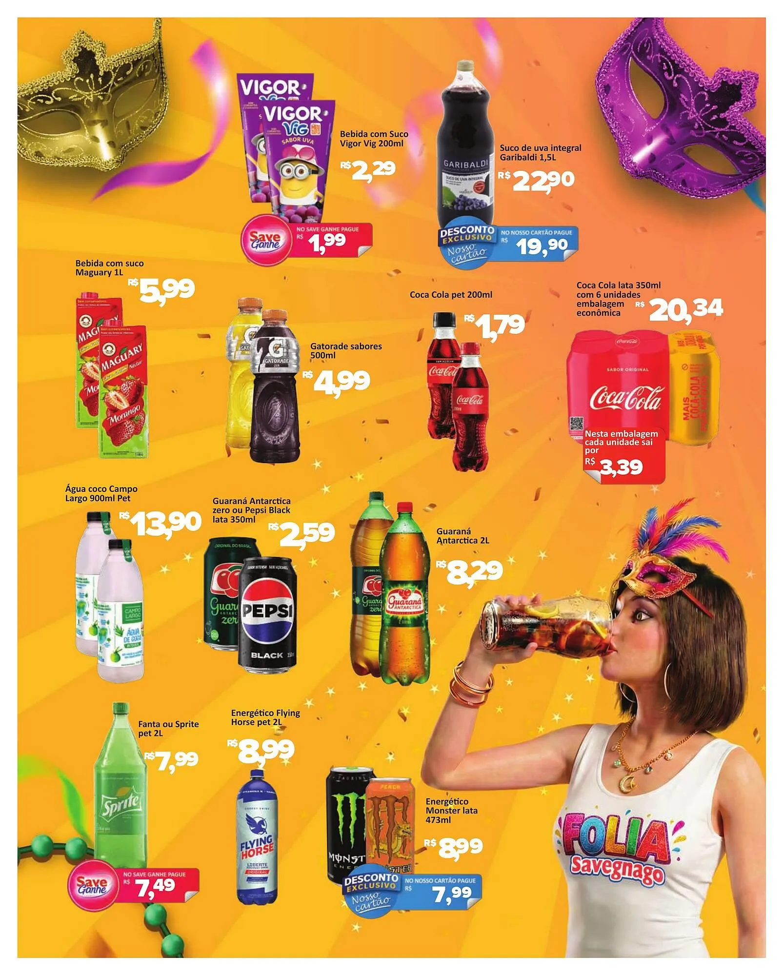 Encarte de Catálogo Supermercados Savegnago 4 de fevereiro até 17 de fevereiro 2026 - Pagina 6