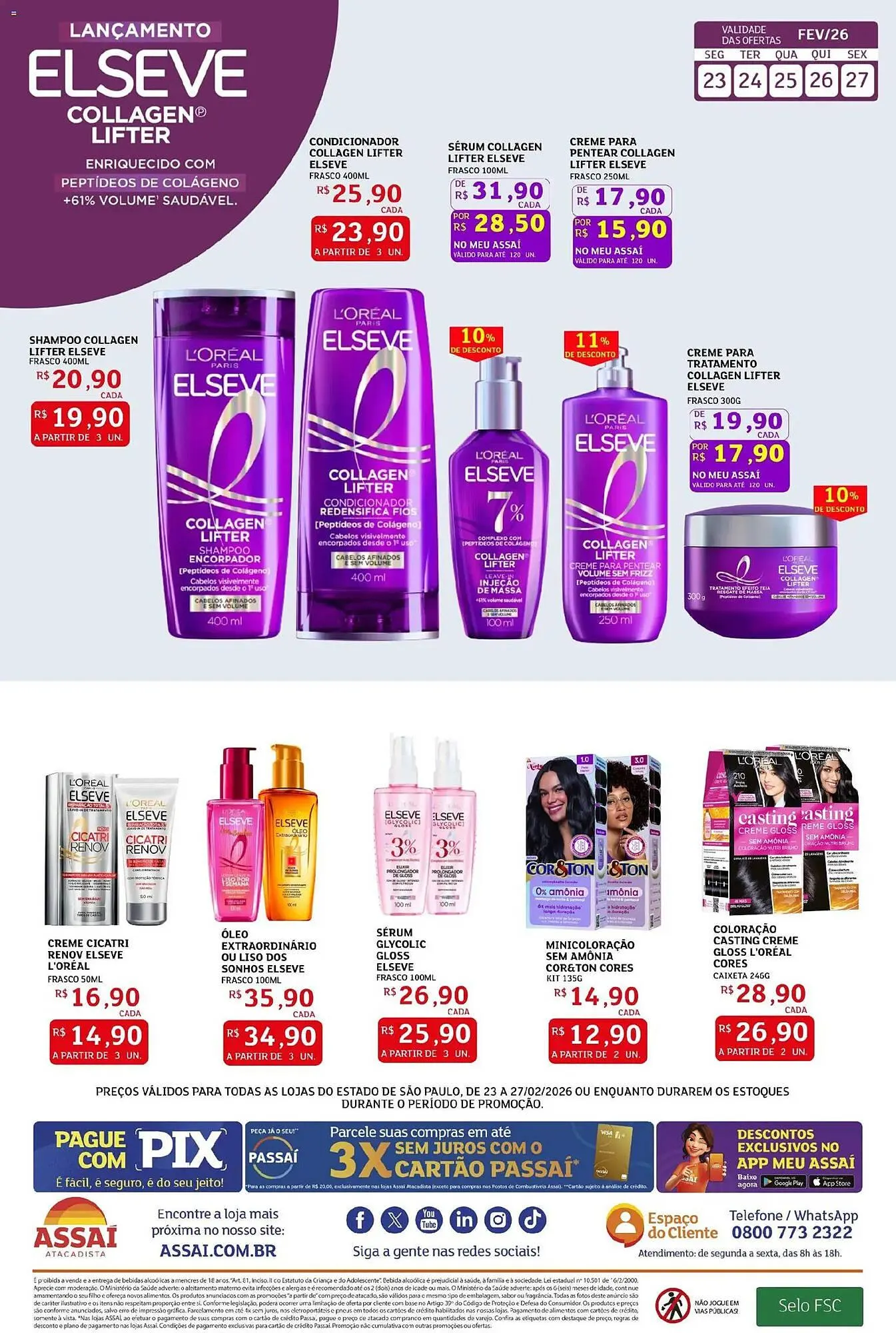 Encarte de Encarte Assaí Atacadista 23 de fevereiro até 27 de fevereiro 2026 - Pagina 2