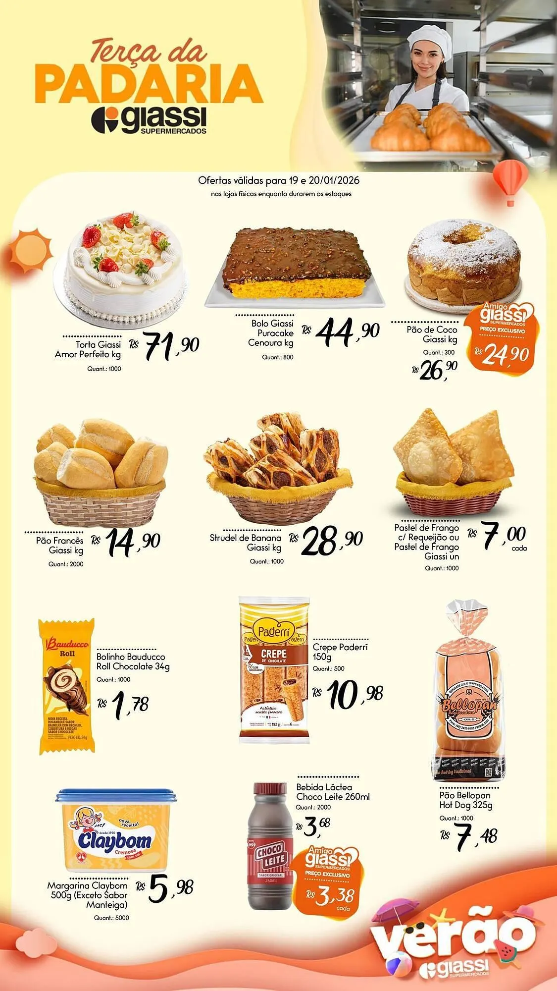 Encarte de Encarte Giassi Supermercados 19 de janeiro até 20 de janeiro 2026 - Pagina 3