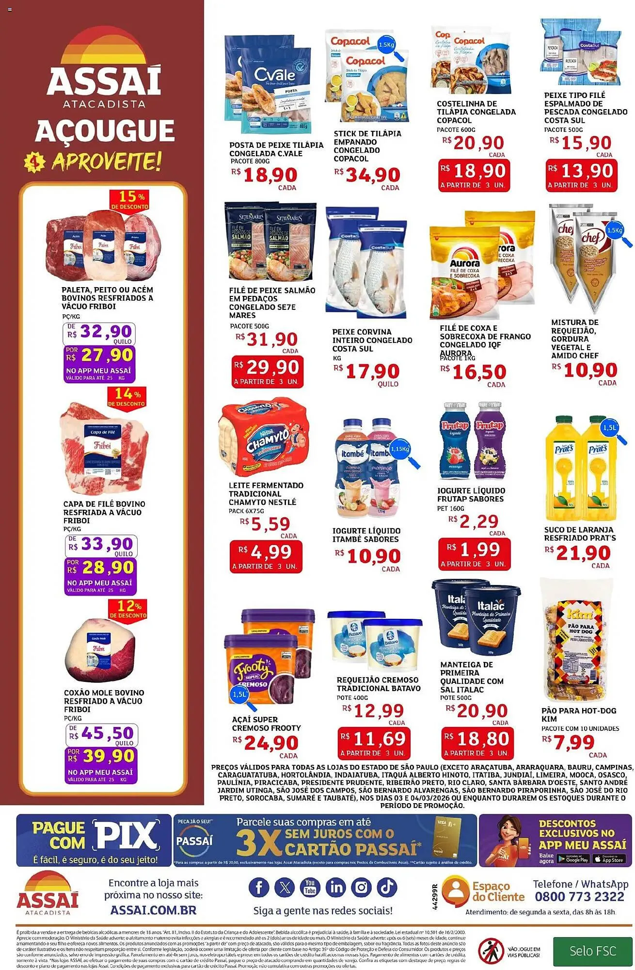 Encarte de Encarte Assaí Atacadista 3 de março até 4 de março 2026 - Pagina 2