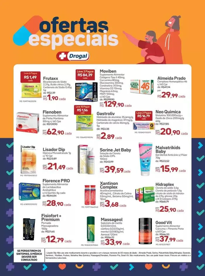 Encarte de Ofertas Especiais Drogal 3 de março até 30 de março 2025 - Pagina 30