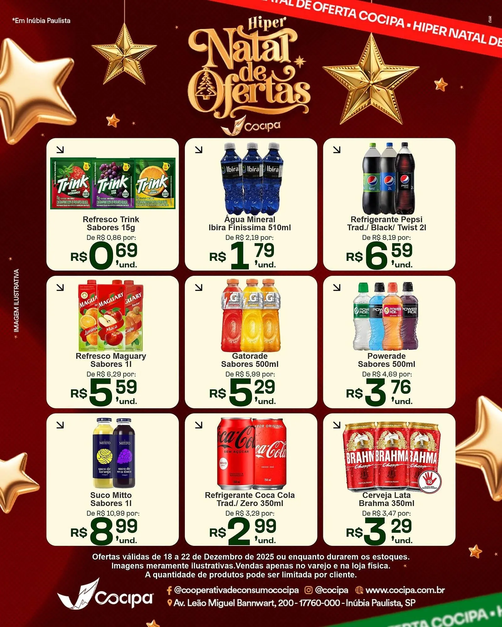 Encarte de Catálogo Cocipa 18 de dezembro até 22 de dezembro 2025 - Pagina 1