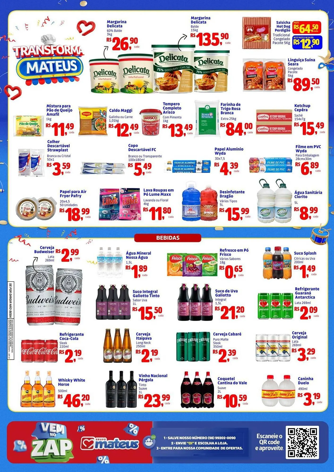 Encarte de Catálogo Supermercados Mateus 19 de janeiro até 22 de janeiro 2026 - Pagina 3