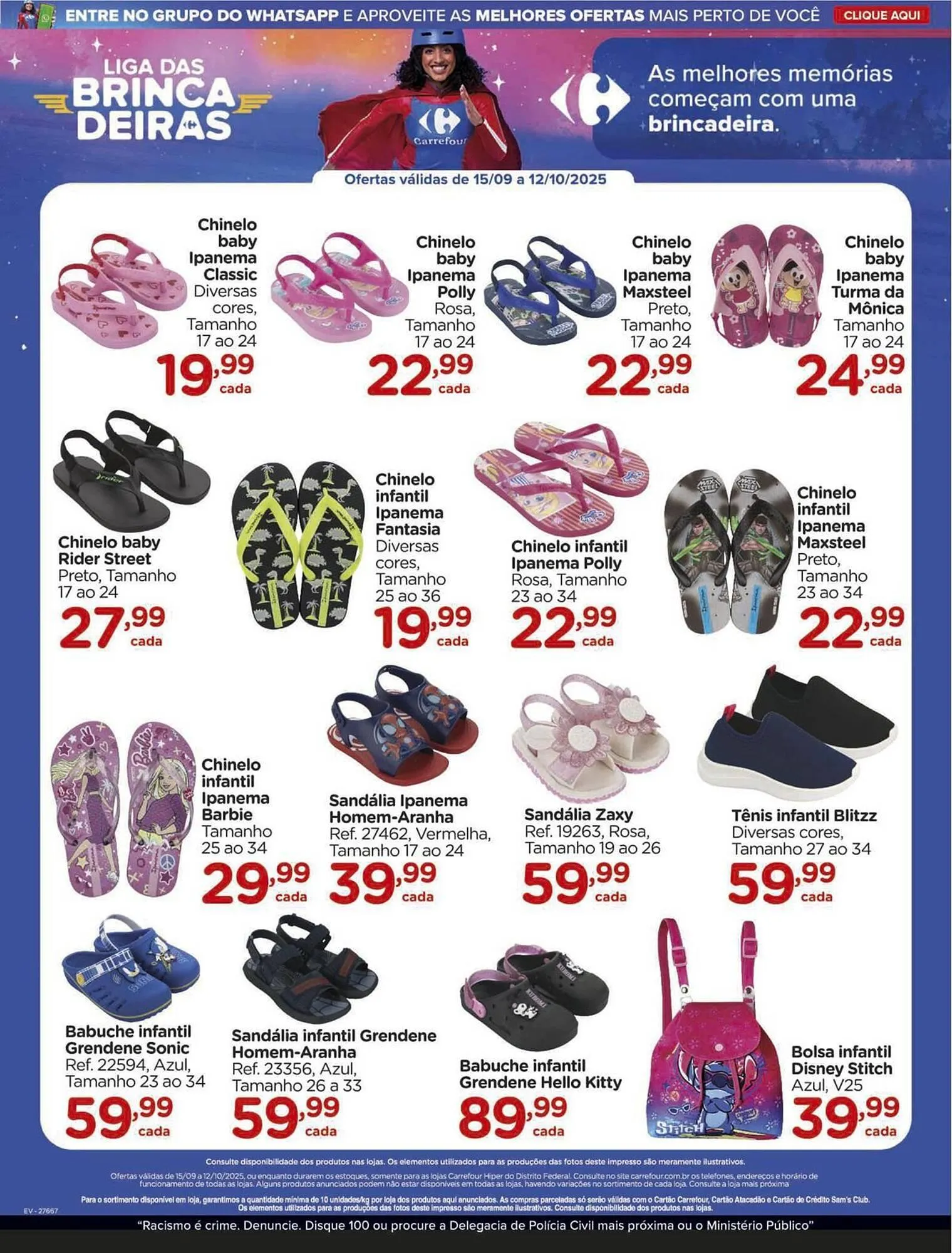 Encarte de Folheto Carrefour 15 de setembro até 12 de outubro 2025 - Pagina 27