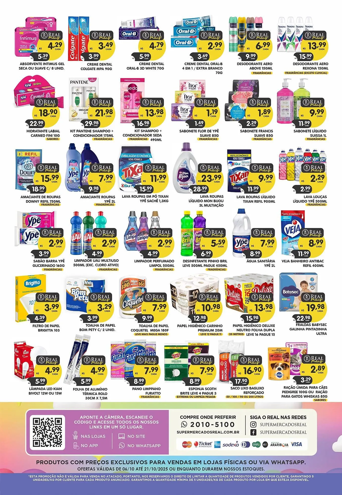 Encarte de Encarte Supermercados Real 6 de outubro até 21 de outubro 2025 - Pagina 8