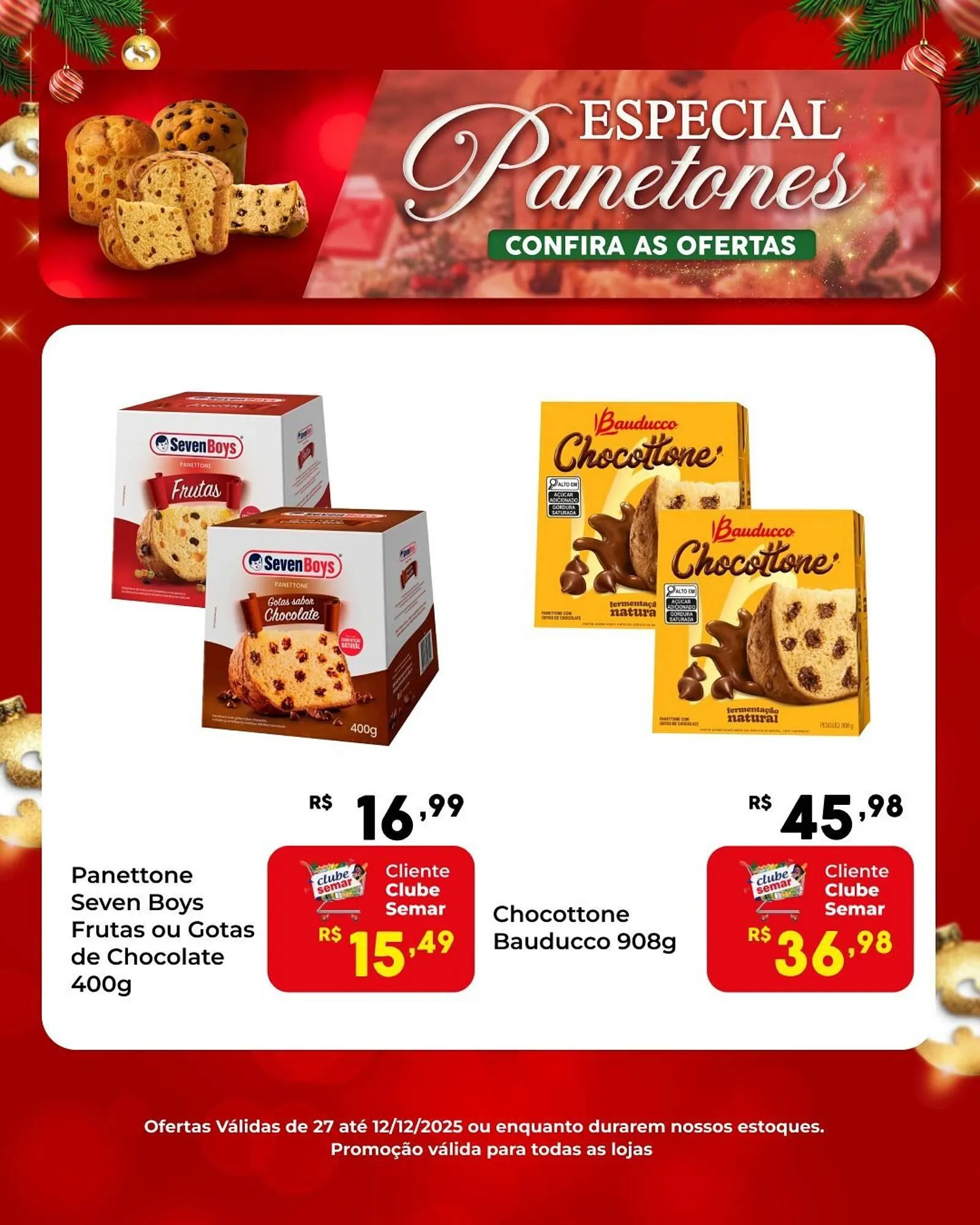 Encarte de Folheto Semar Supermercado 3 de dezembro até 12 de dezembro 2025 - Pagina 2