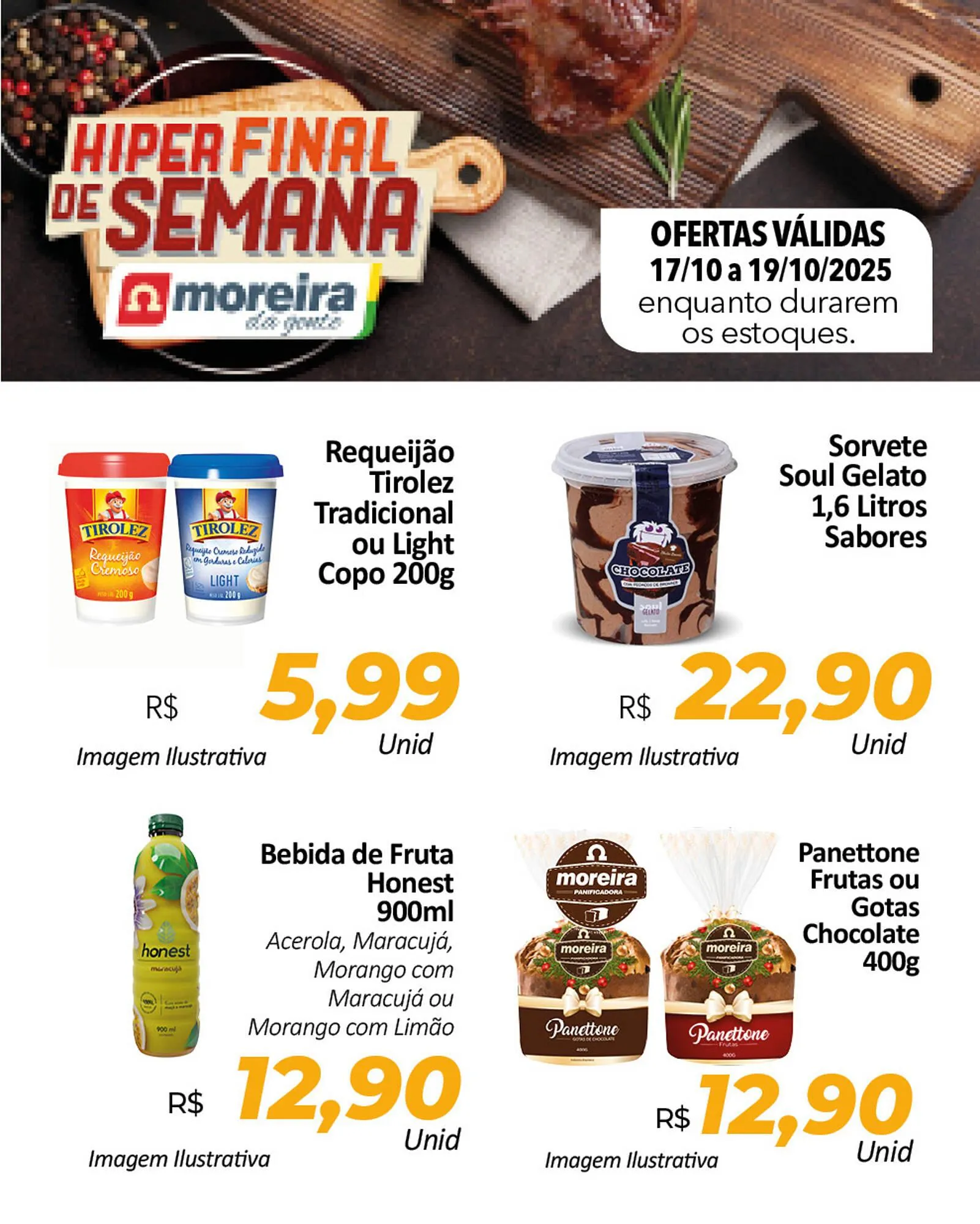 Encarte de Catálogo Hiper Moreira 17 de outubro até 19 de outubro 2025 - Pagina 4