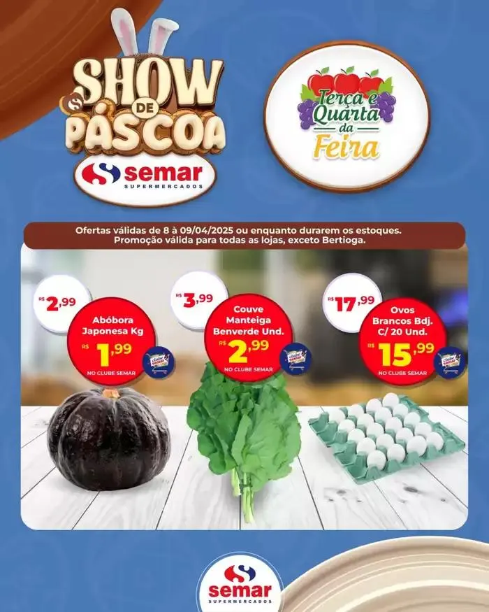 Encarte de Semar Supermercados 8 de abril até 9 de abril 2025 - Pagina 2