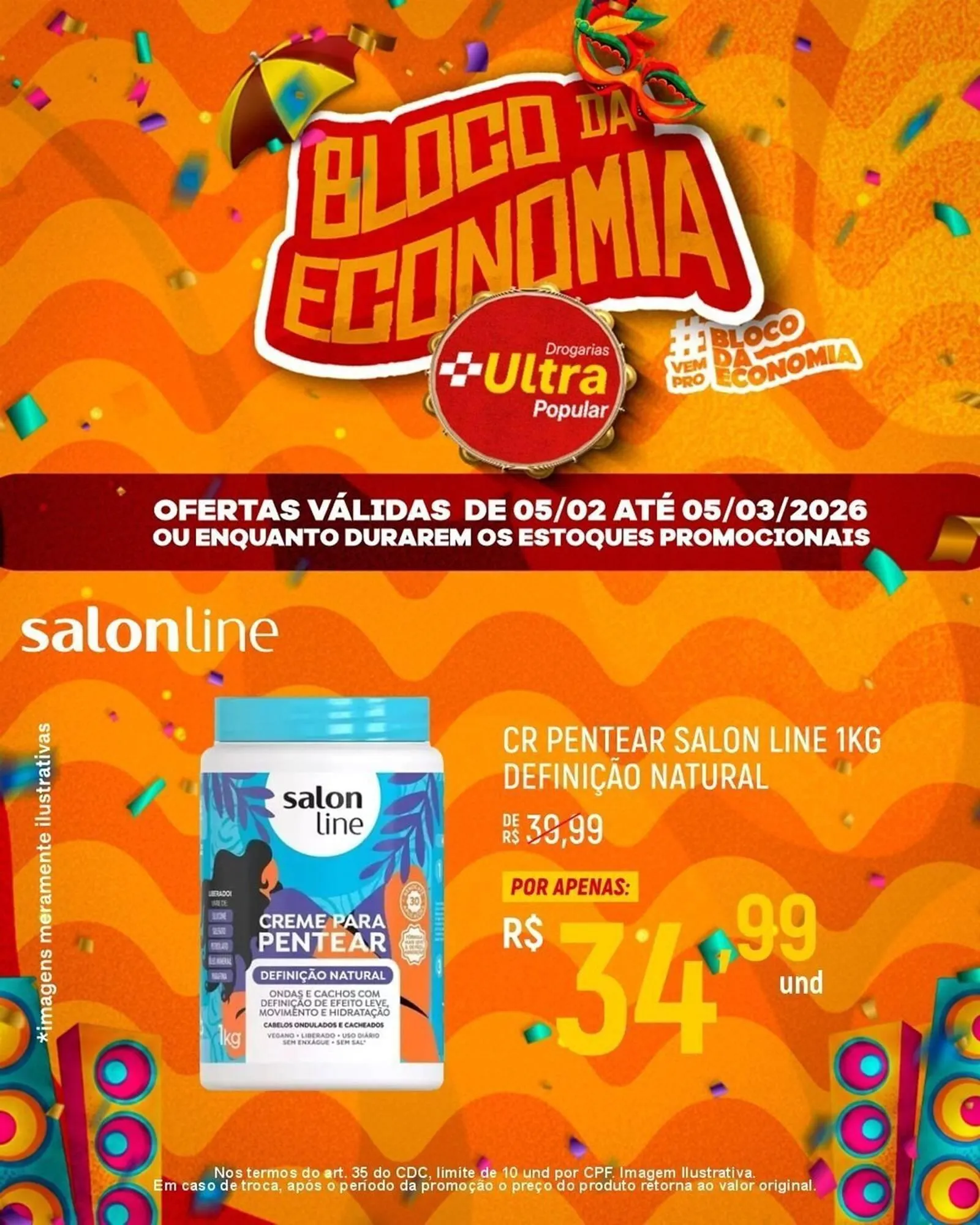 Encarte de Catálogo Drogarias Ultra Popular 5 de fevereiro até 5 de março 2026 - Pagina 8