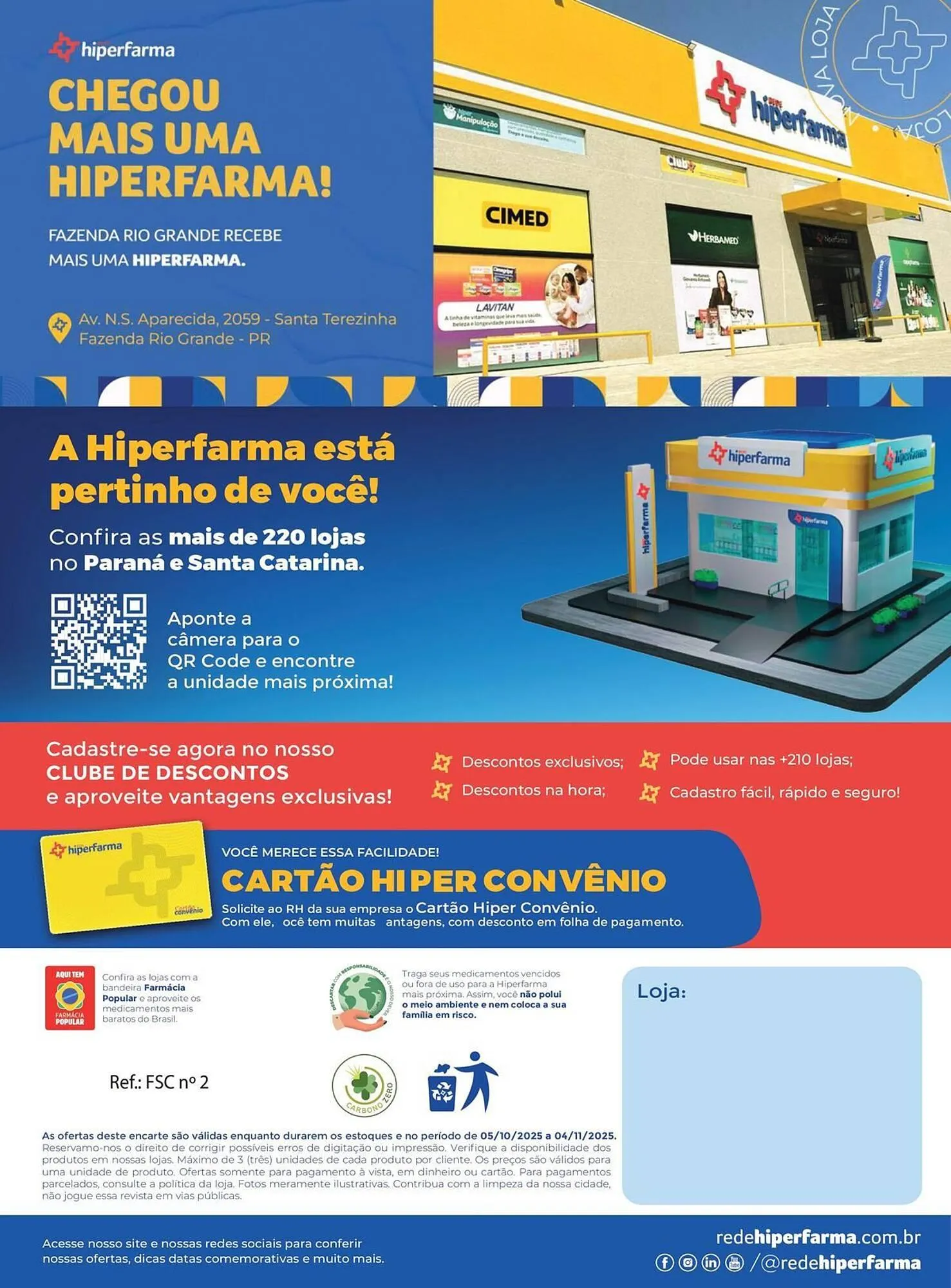 Encarte de Catálogo Hiper Farma 6 de outubro até 4 de novembro 2025 - Pagina 4