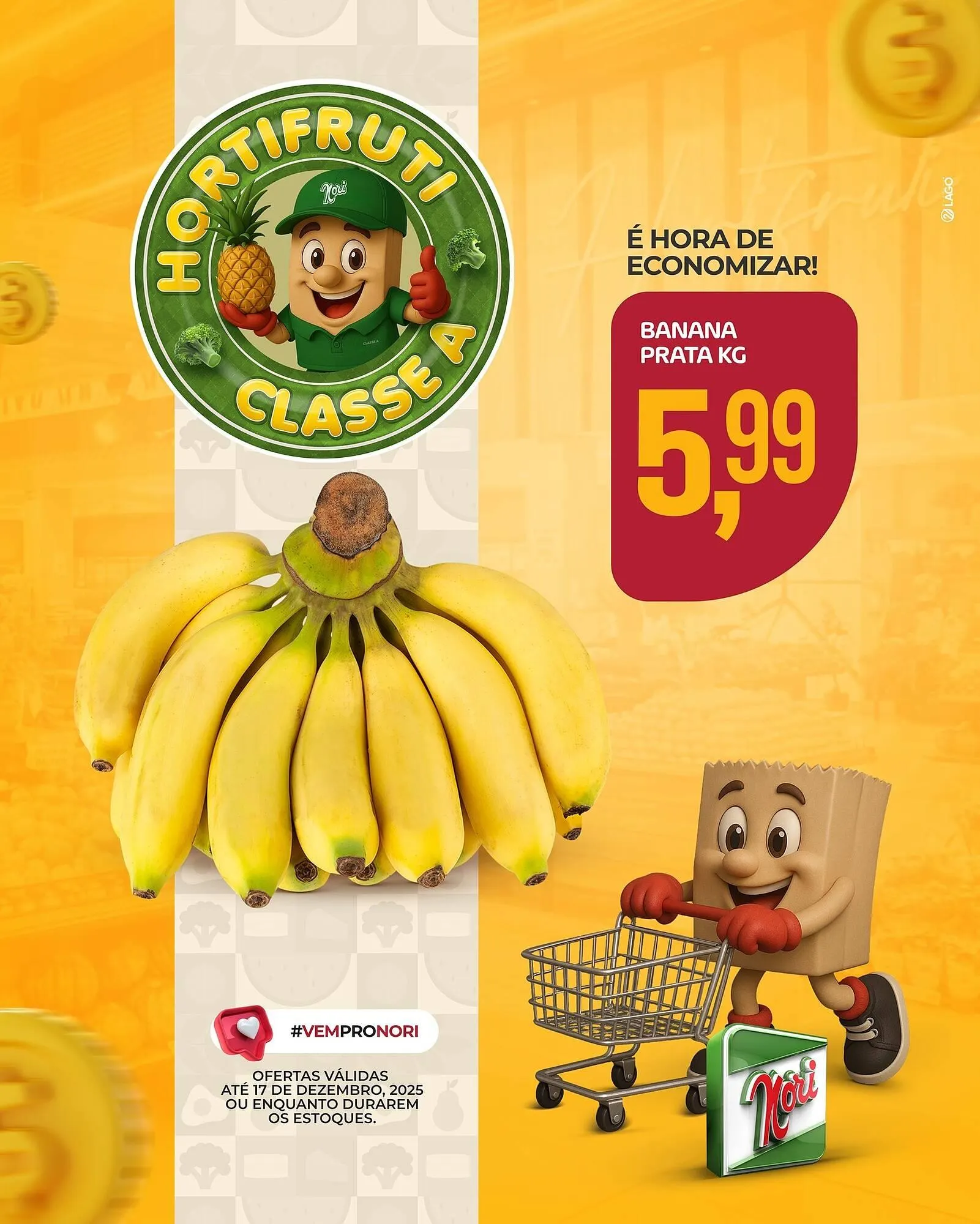 Encarte de Catálogo Supermercados Nori 13 de dezembro até 17 de dezembro 2025 - Pagina 1