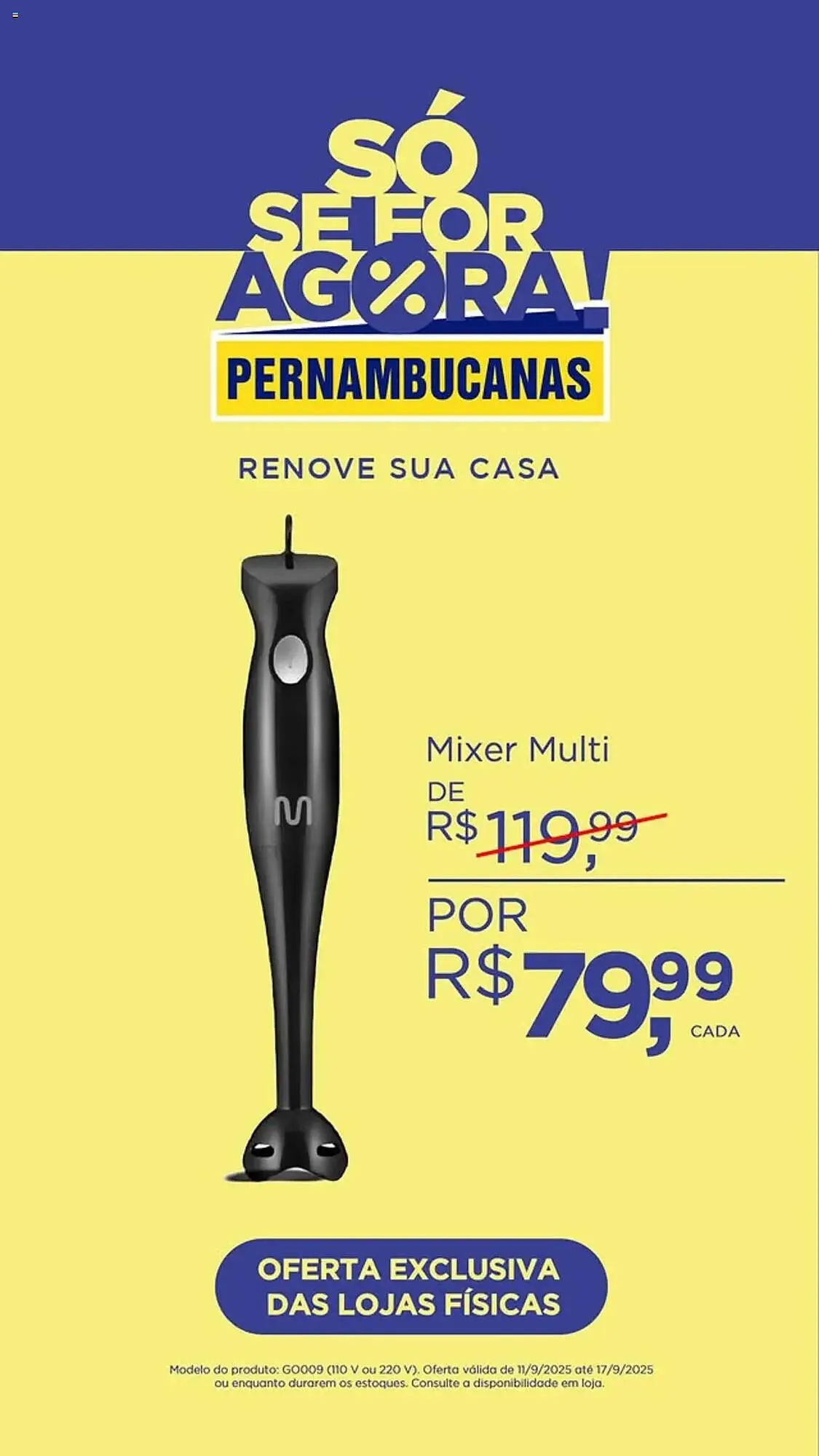 Encarte de Catálogo Pernambucanas 11 de setembro até 14 de setembro 2025 - Pagina 9