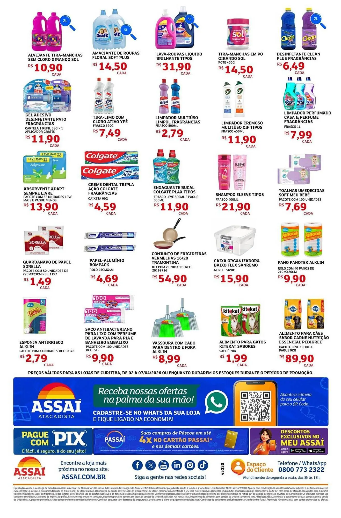 Encarte de Encarte Assaí Atacadista 2 de abril até 7 de abril 2026 - Pagina 4