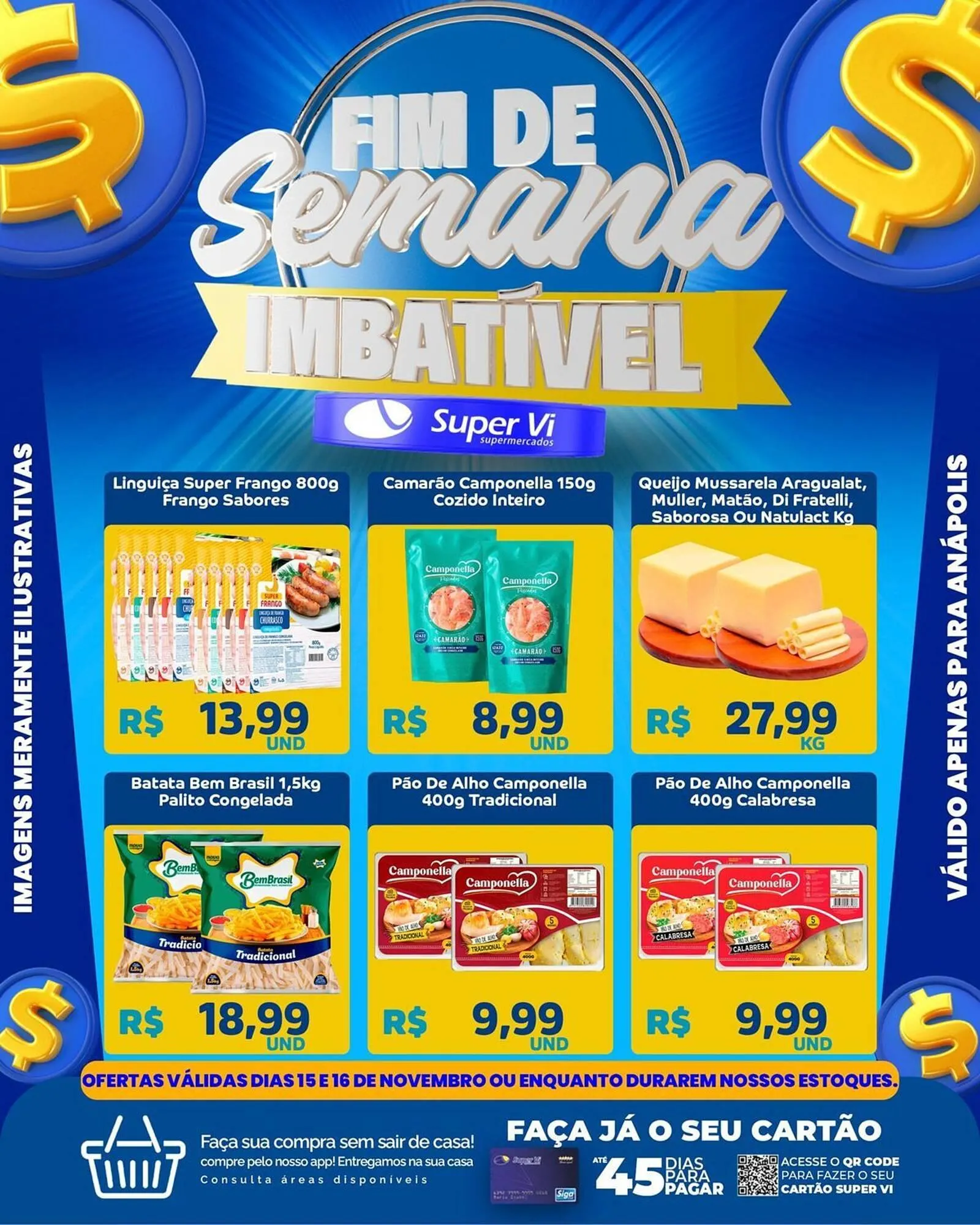 Encarte de Catálogo Super Vi Supermercados 18 de novembro até 19 de novembro 2025 - Pagina 1