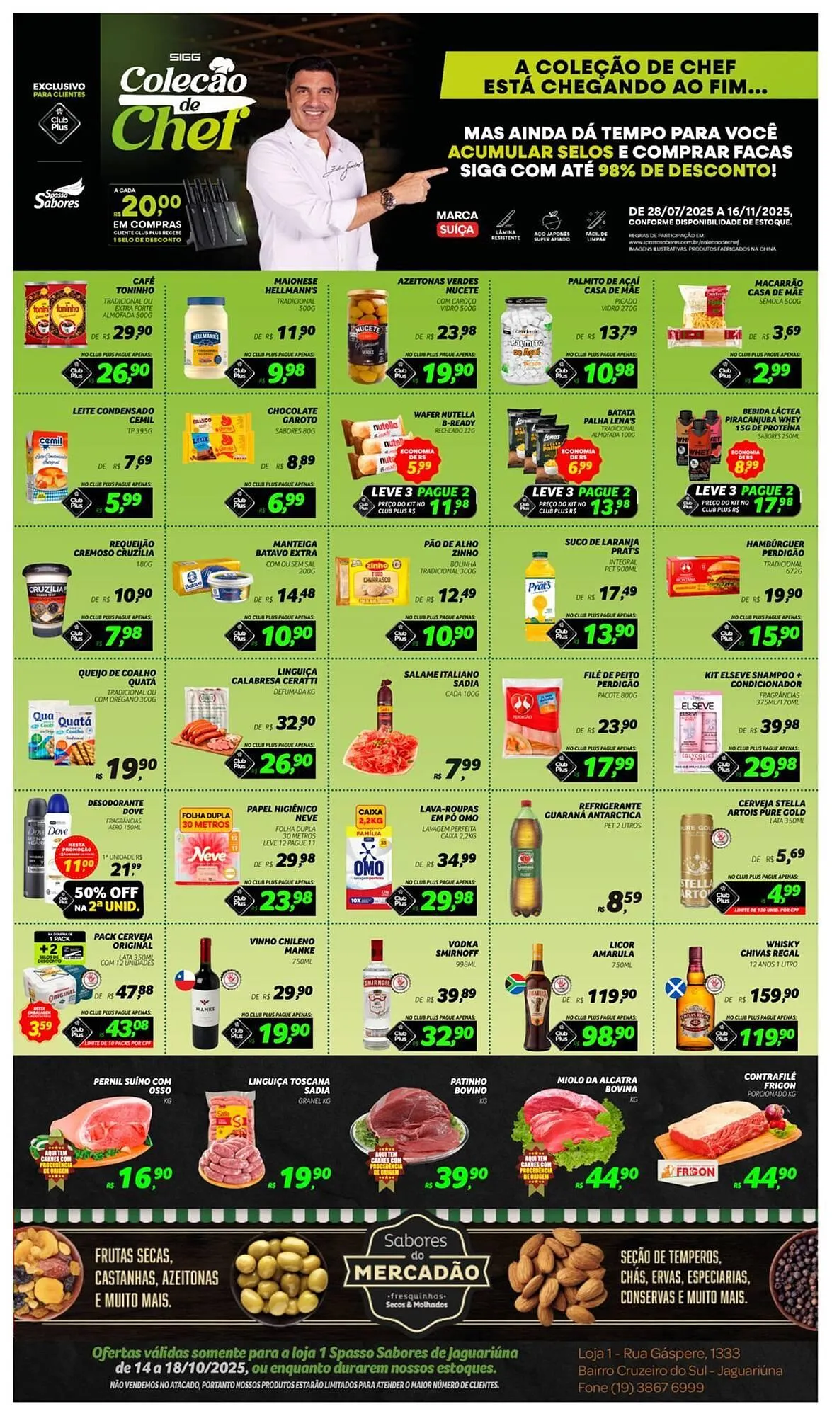 Folheto Spasso Sabores - 1