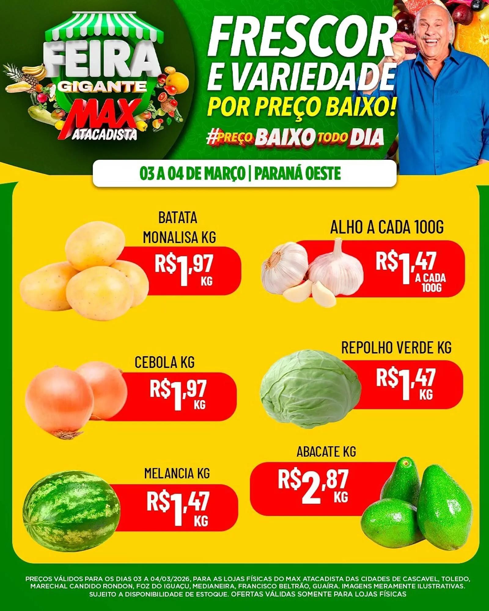 Encarte de Encarte Max Atacadista 3 de março até 4 de março 2026 - Pagina 3