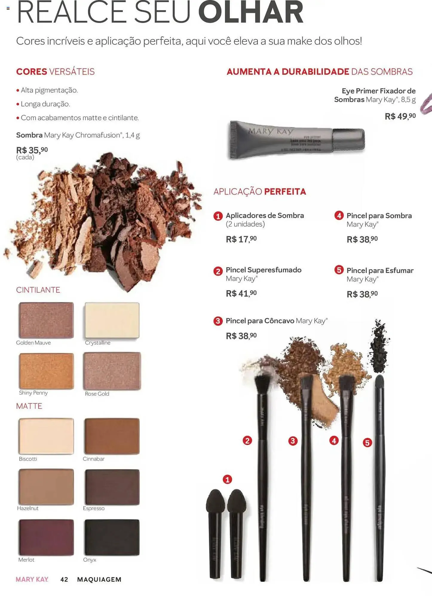 Encarte de Catálogo Mary Kay 1 de junho até 1 de julho 2025 - Pagina 42
