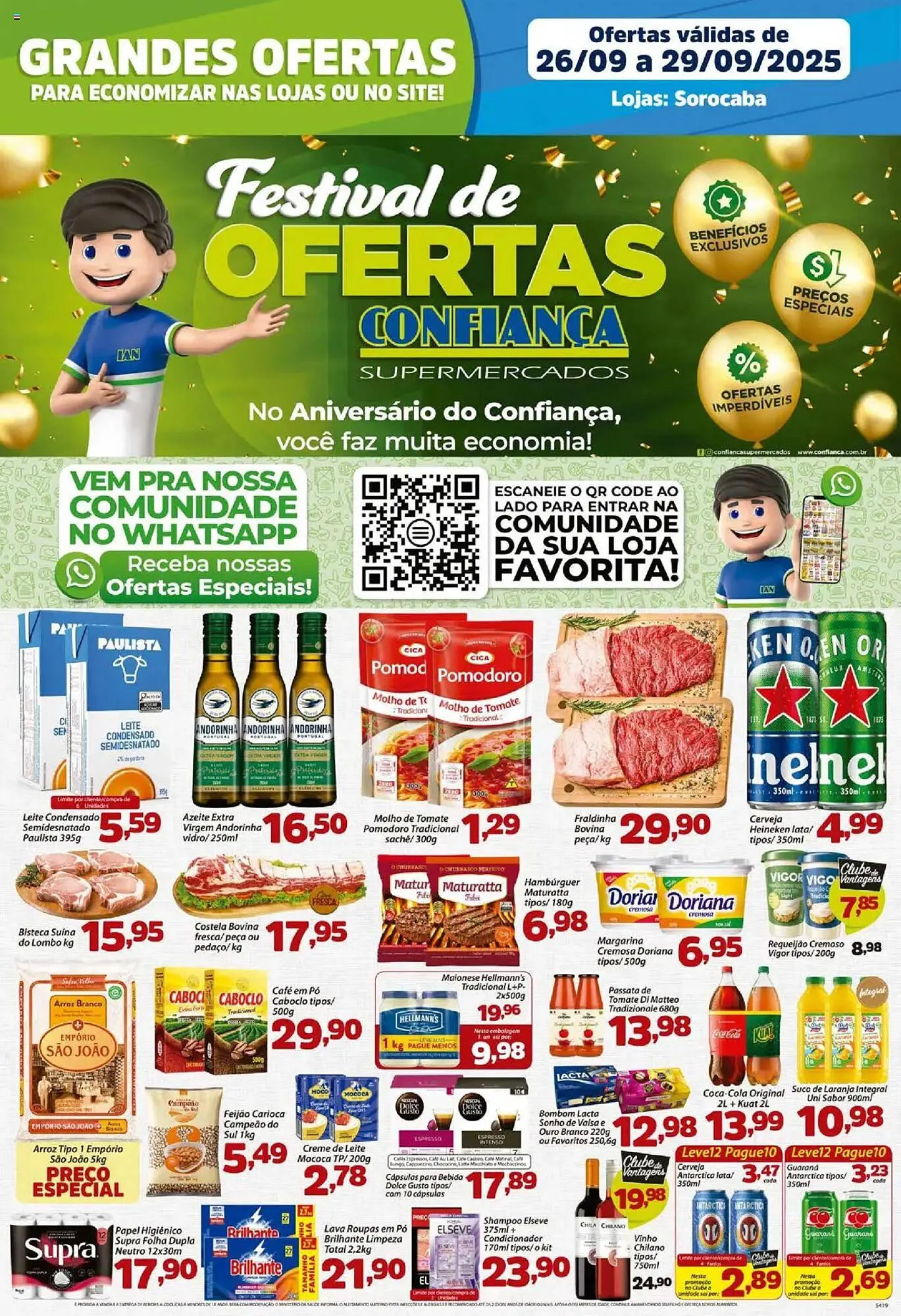 Catálogo Confiança Supermercados - 1
