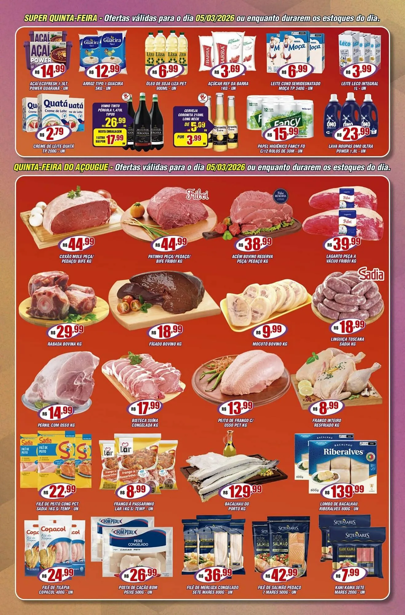 Encarte de Catálogo Violeta Supermercados 3 de março até 6 de março 2026 - Pagina 3