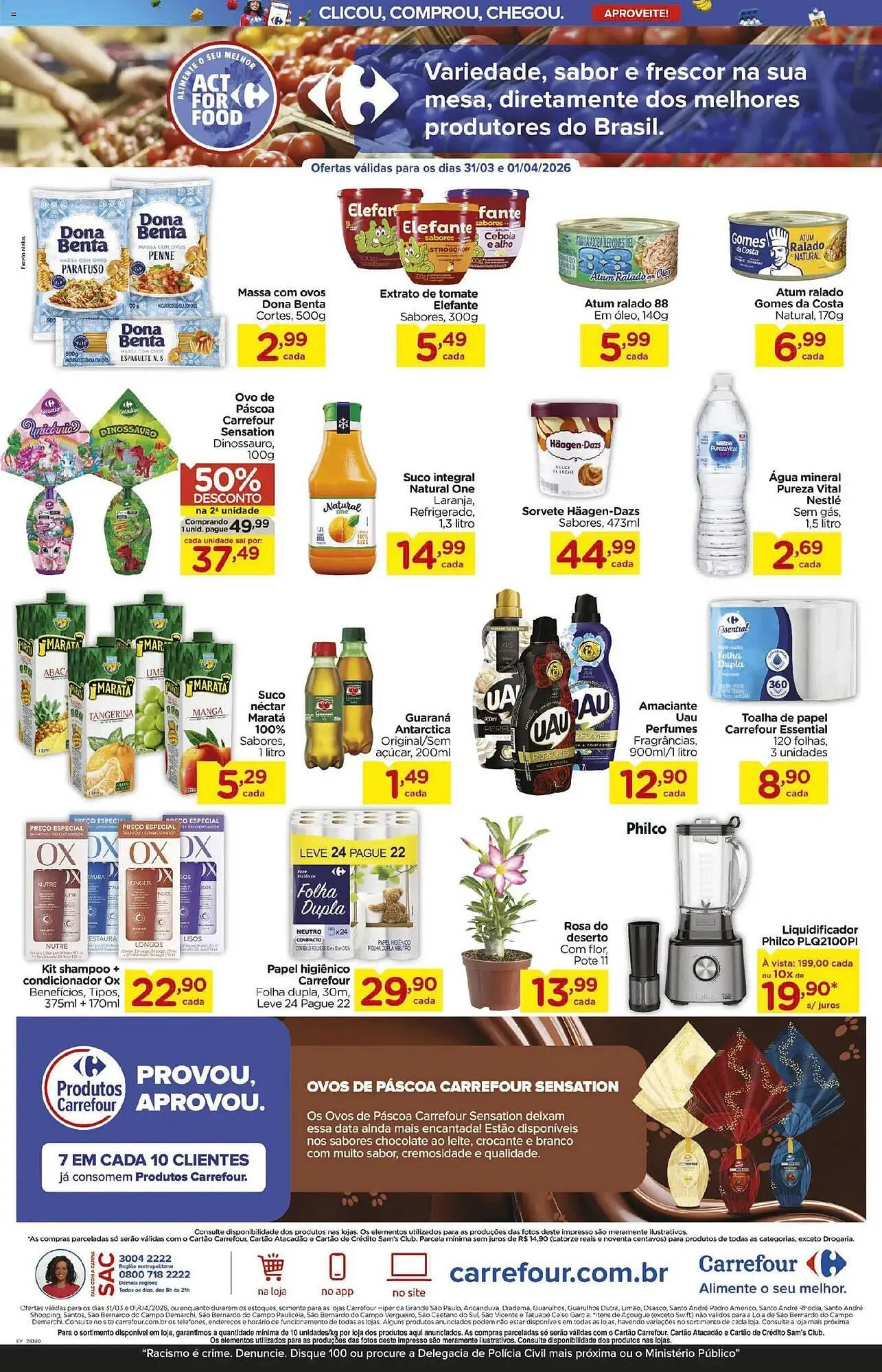 Encarte de Folheto Carrefour 31 de março até 1 de abril 2026 - Pagina 3