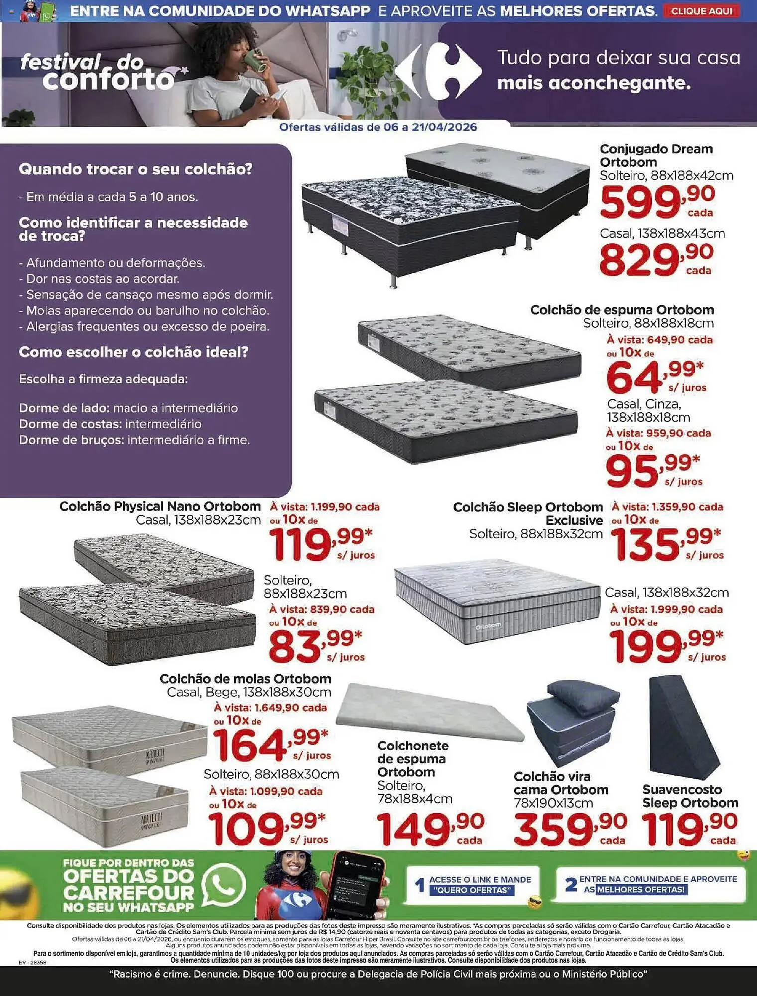 Encarte de Folheto Carrefour 6 de abril até 22 de abril 2026 - Pagina 3