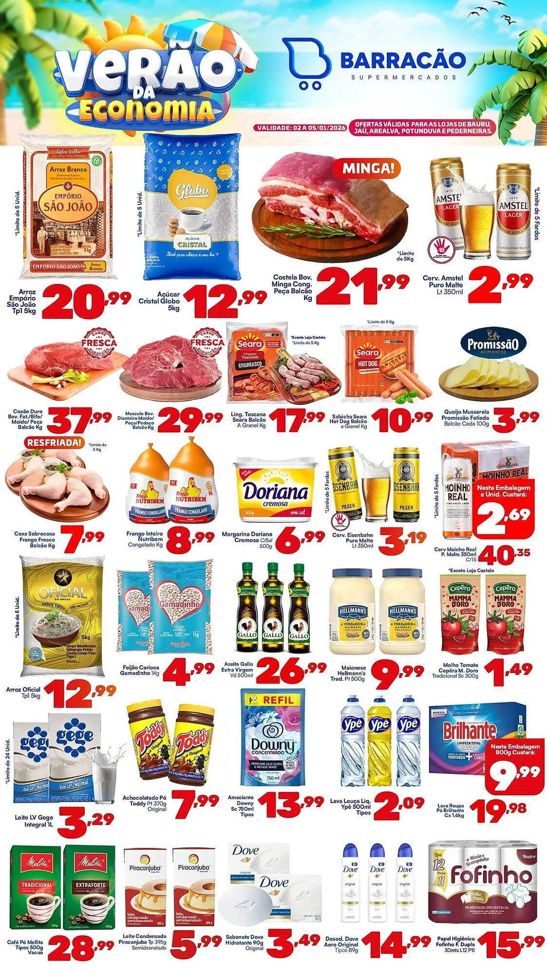 Encarte de Catálogo Barracão Supermercado 2 de janeiro até 5 de janeiro 2026 - Pagina 1