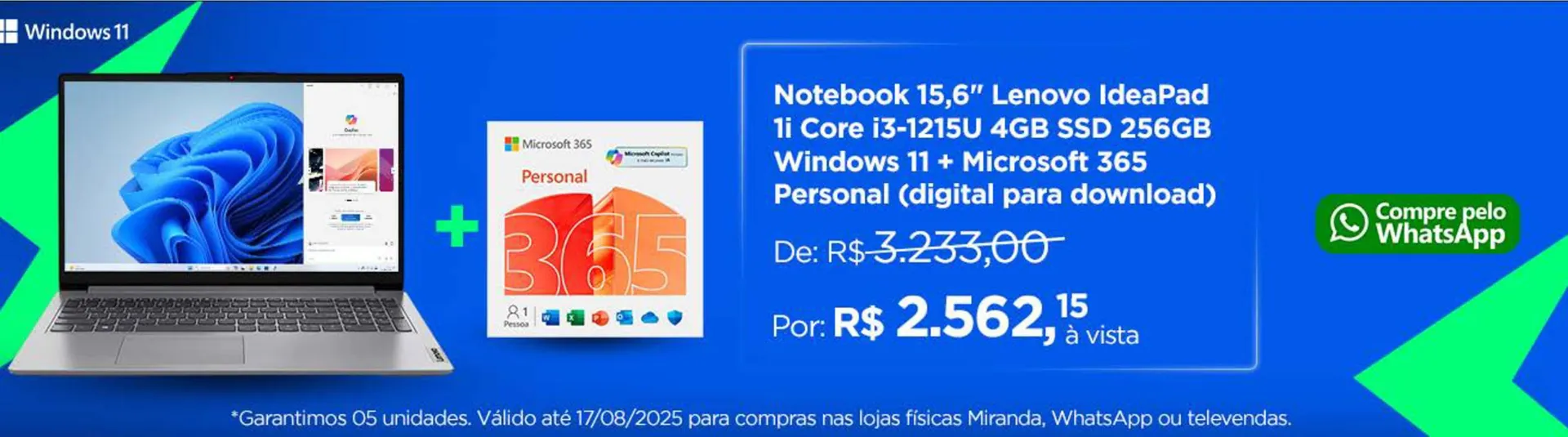 Encarte de Catálogo Miranda 11 de agosto até 17 de agosto 2025 - Pagina 1