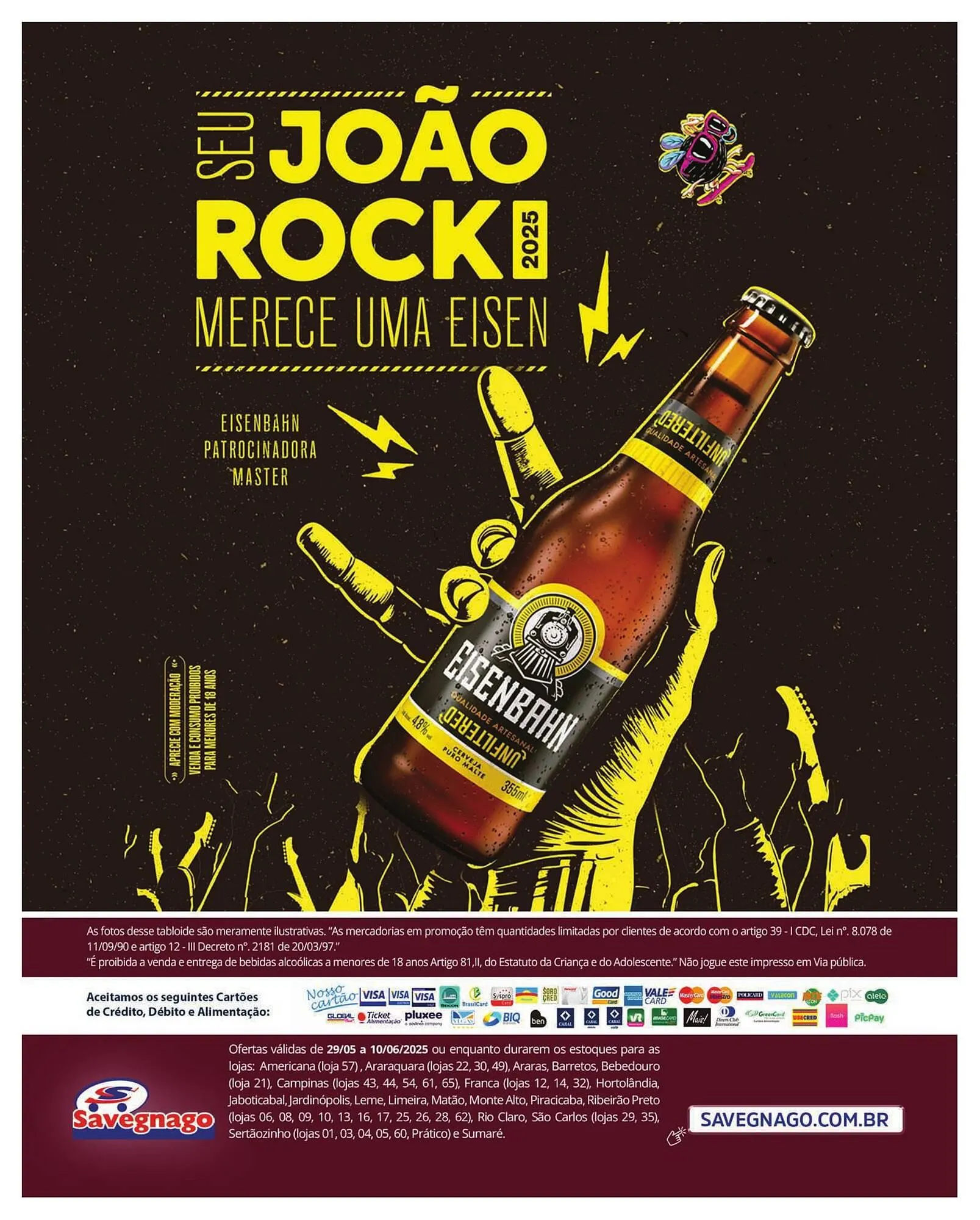 Encarte de Catálogo Supermercados Savegnago 29 de maio até 10 de junho 2025 - Pagina 16