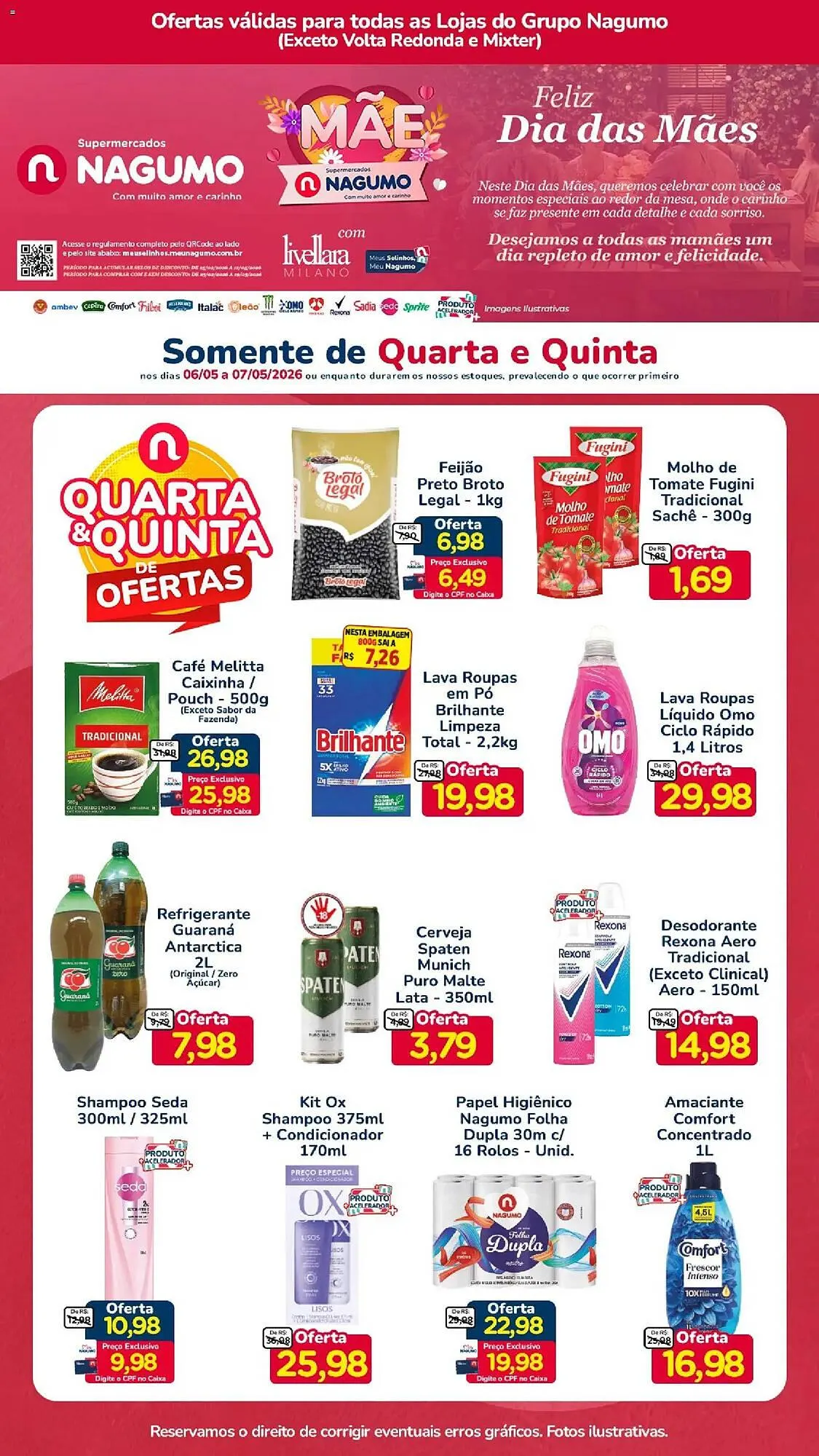 Encarte de Folheto Nagumo 6 de maio até 7 de maio 2026 - Pagina 1