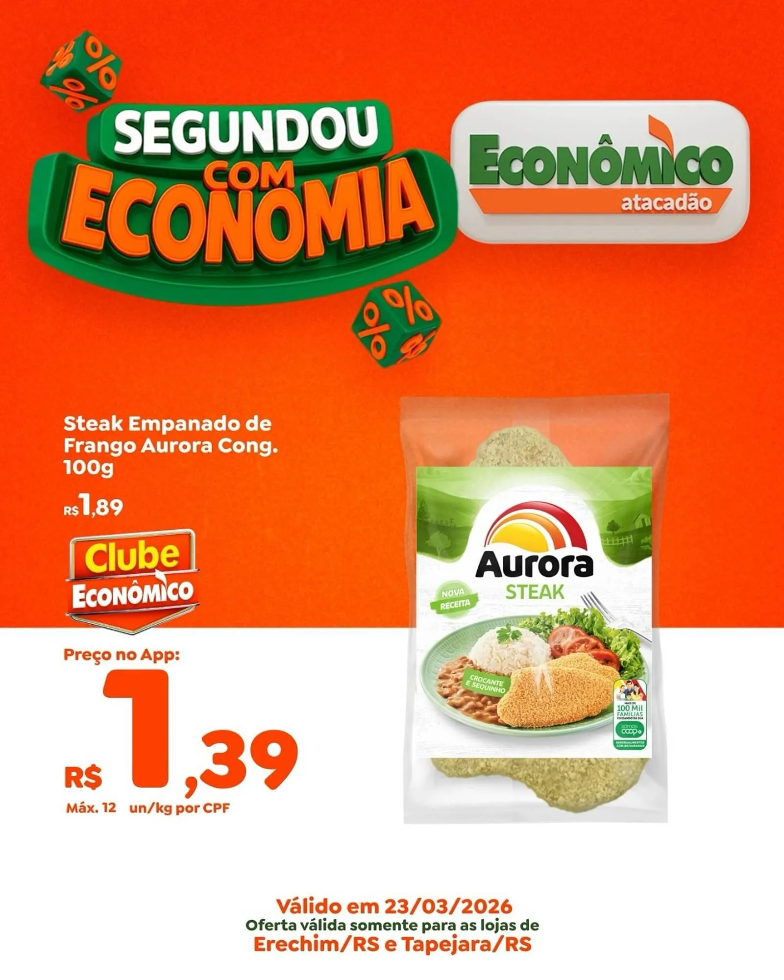 Encarte de Catálogo Econômico Atacadão 23 de março até 23 de março 2026 - Pagina 2