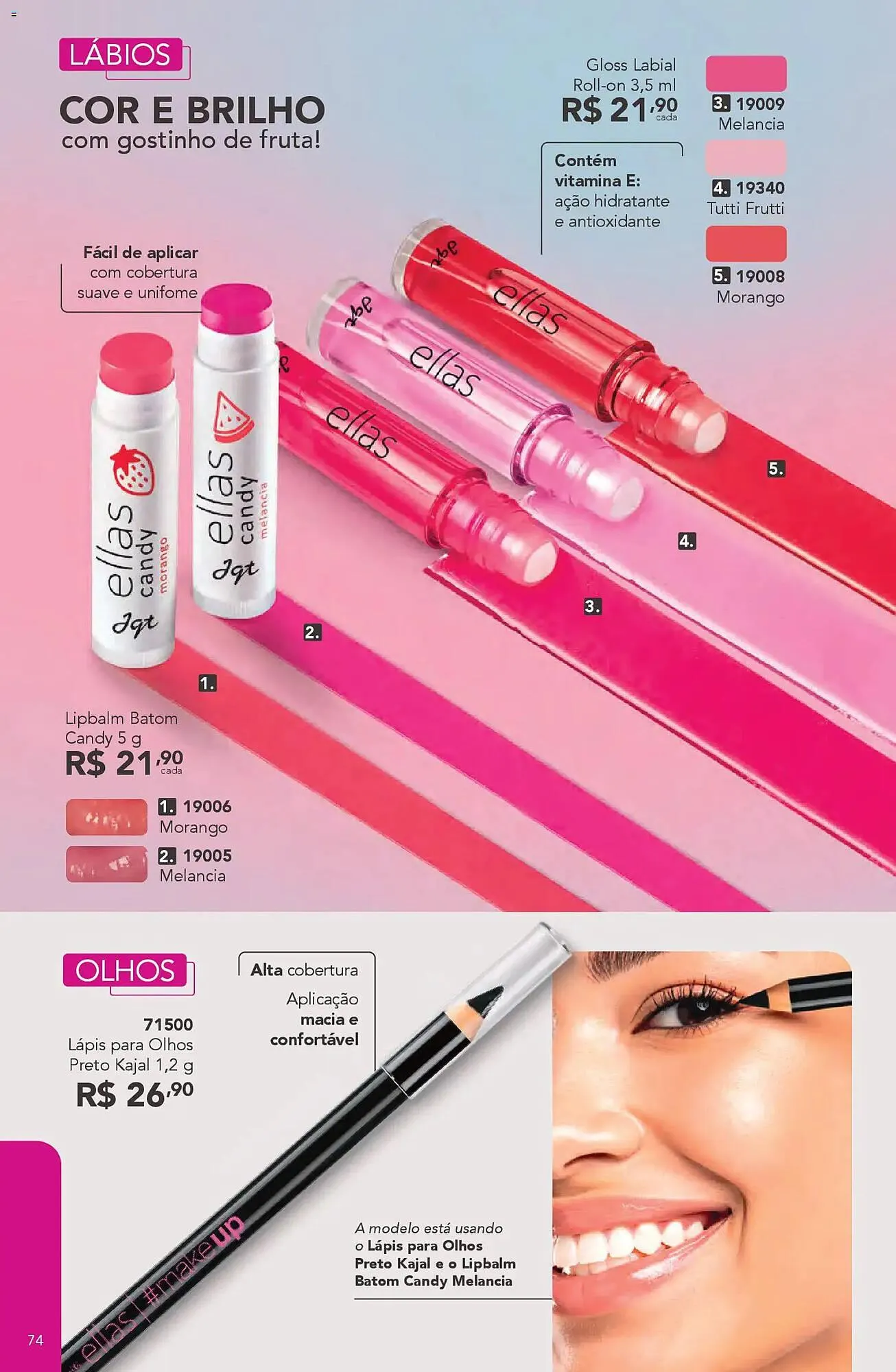 Encarte de Catálogo Jequiti 11 de novembro até 9 de dezembro 2025 - Pagina 74