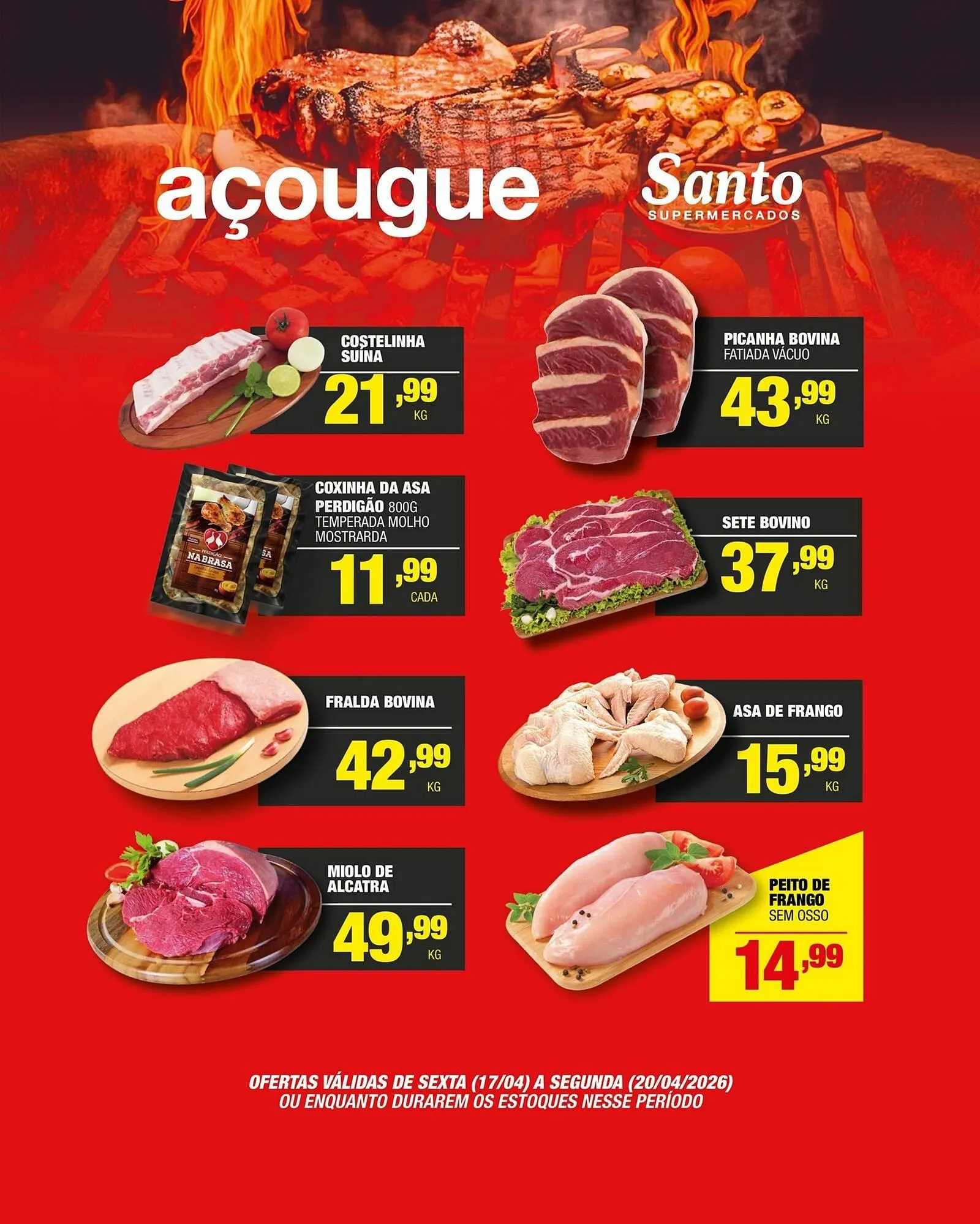 Encarte de Catálogo Santo Supermercados 15 de abril até 19 de abril 2026 - Pagina 4