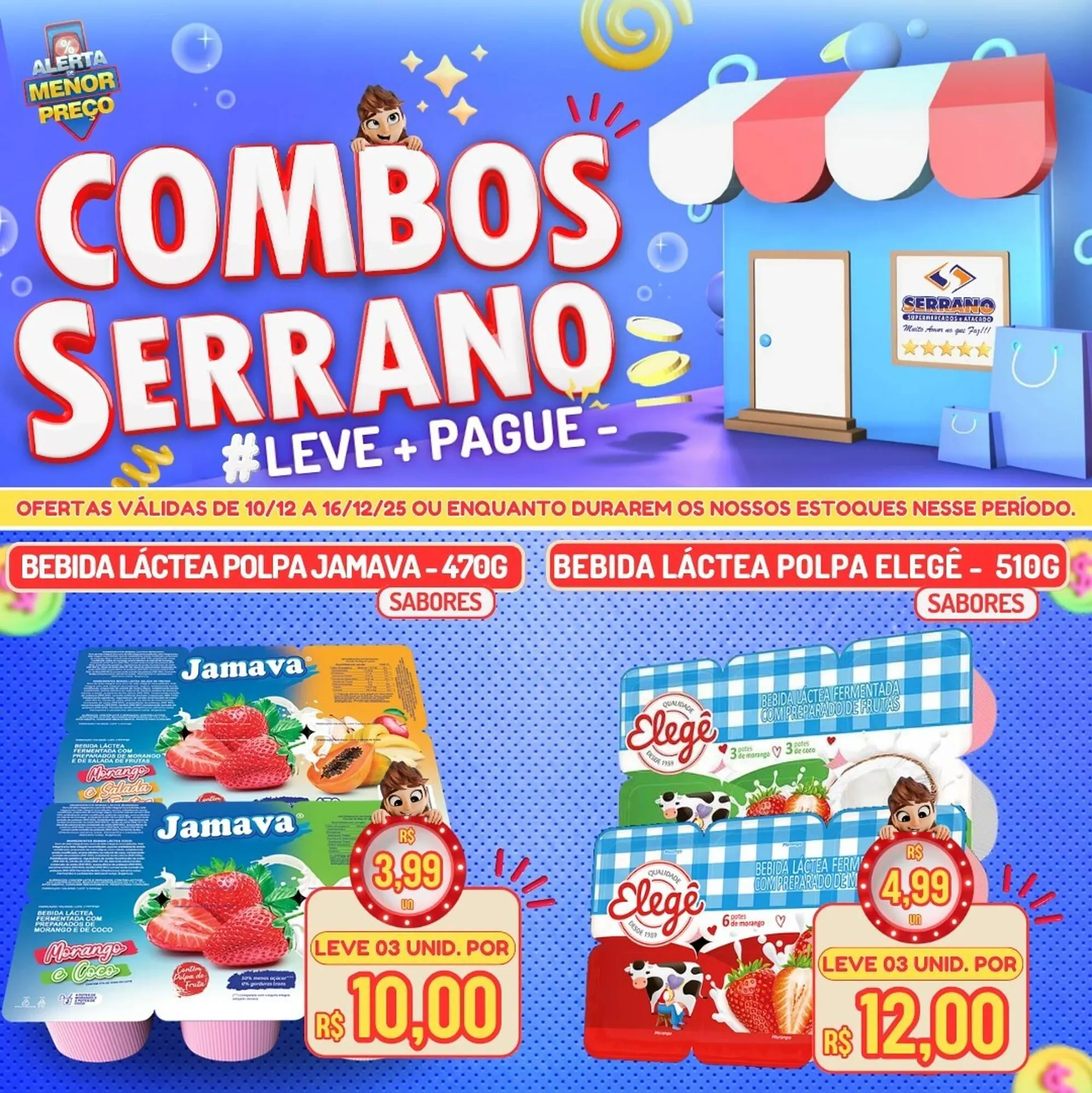 Encarte de Catálogo Serrano Supermercado 10 de dezembro até 16 de dezembro 2025 - Pagina 2