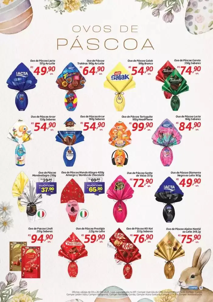 Encarte de Descubra ofertas atraentes 7 de abril até 20 de abril 2025 - Pagina 15