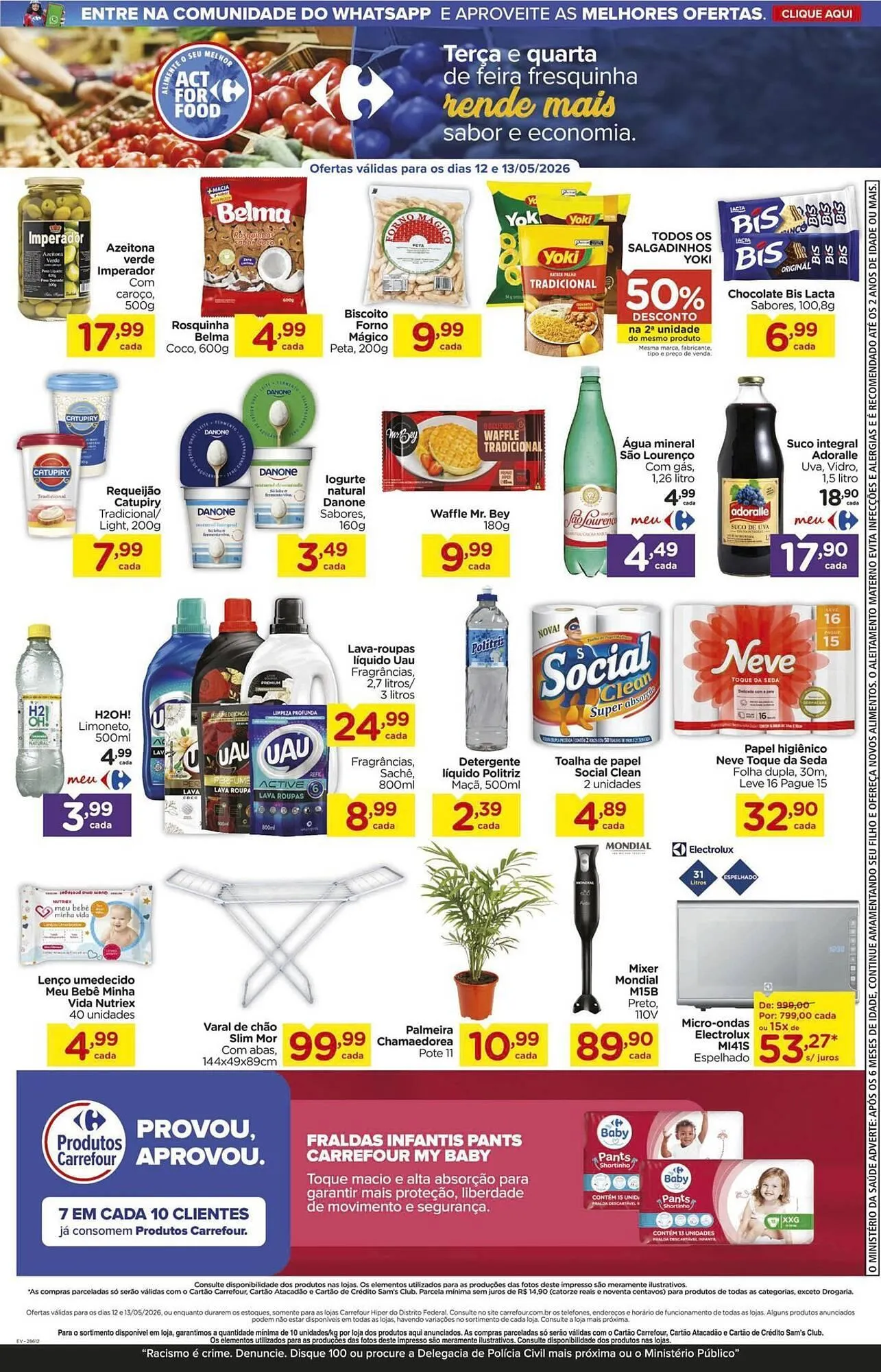 Encarte de Folheto Carrefour 12 de maio até 13 de maio 2026 - Pagina 3