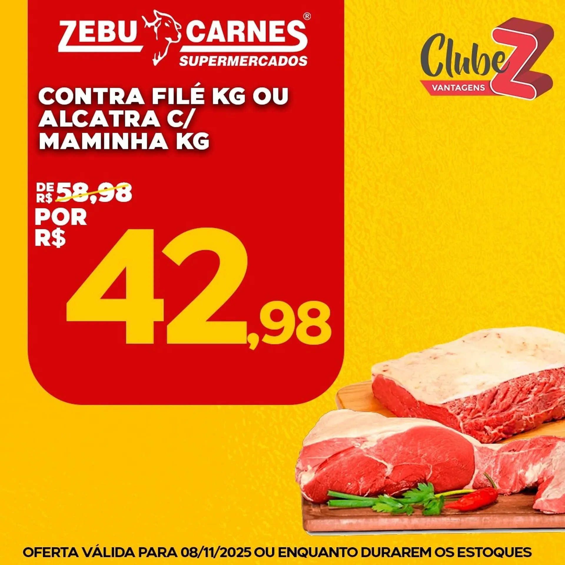 Encarte de Catálogo Zebu Carnes Supermercados 8 de novembro até 8 de novembro 2025 - Pagina 5