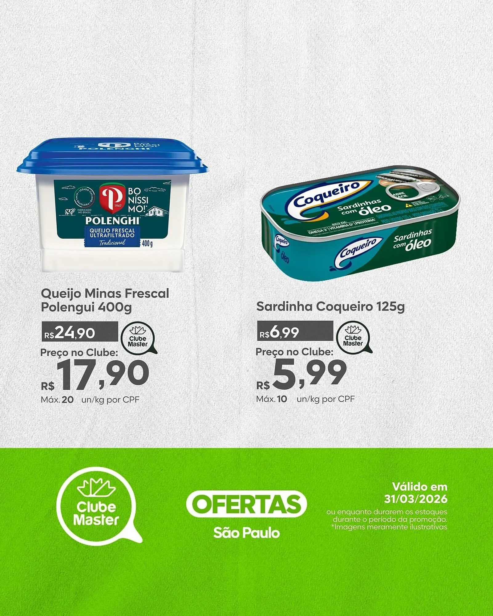 Encarte de Folheto Master Supermercados 31 de março até 31 de março 2026 - Pagina 4