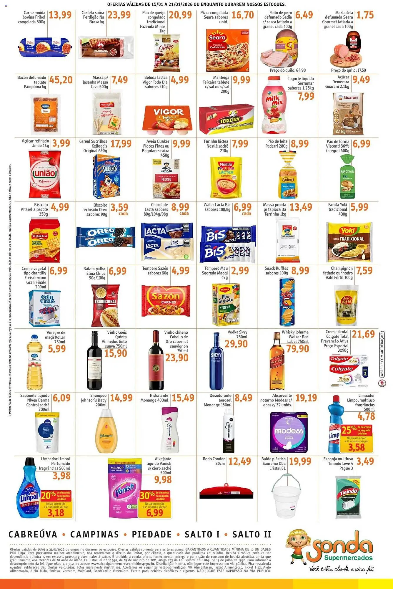 Encarte de Folheto Sonda 15 de janeiro até 22 de janeiro 2026 - Pagina 2