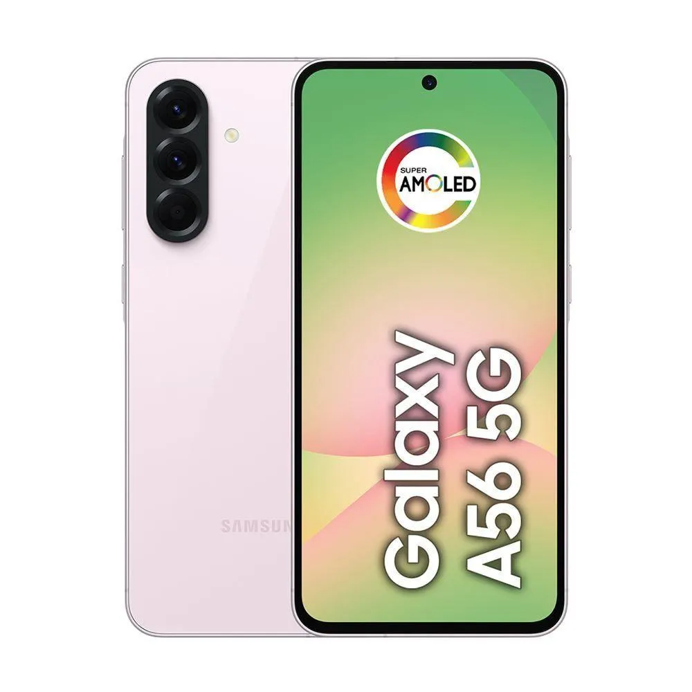 Celular Samsung Galaxy A56 5G 256Gb 8Gb Câmera Tripla - Rosa