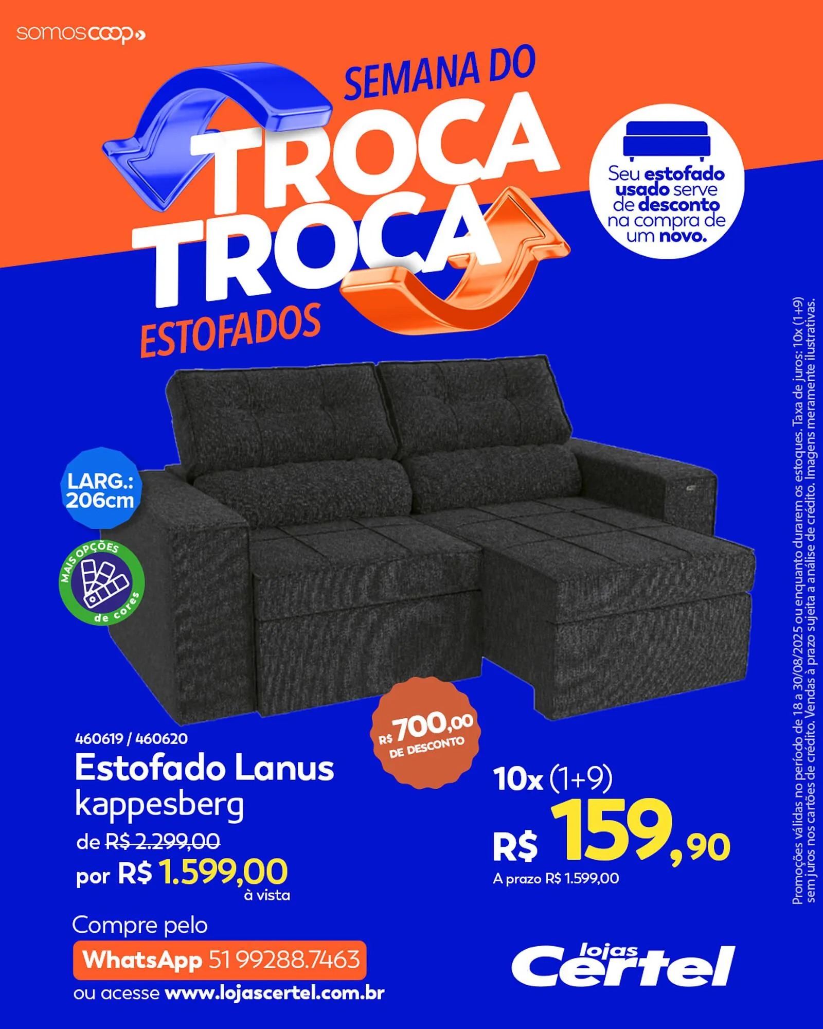 Encarte de Catálogo Lojas Certel 20 de agosto até 30 de agosto 2025 - Pagina 1