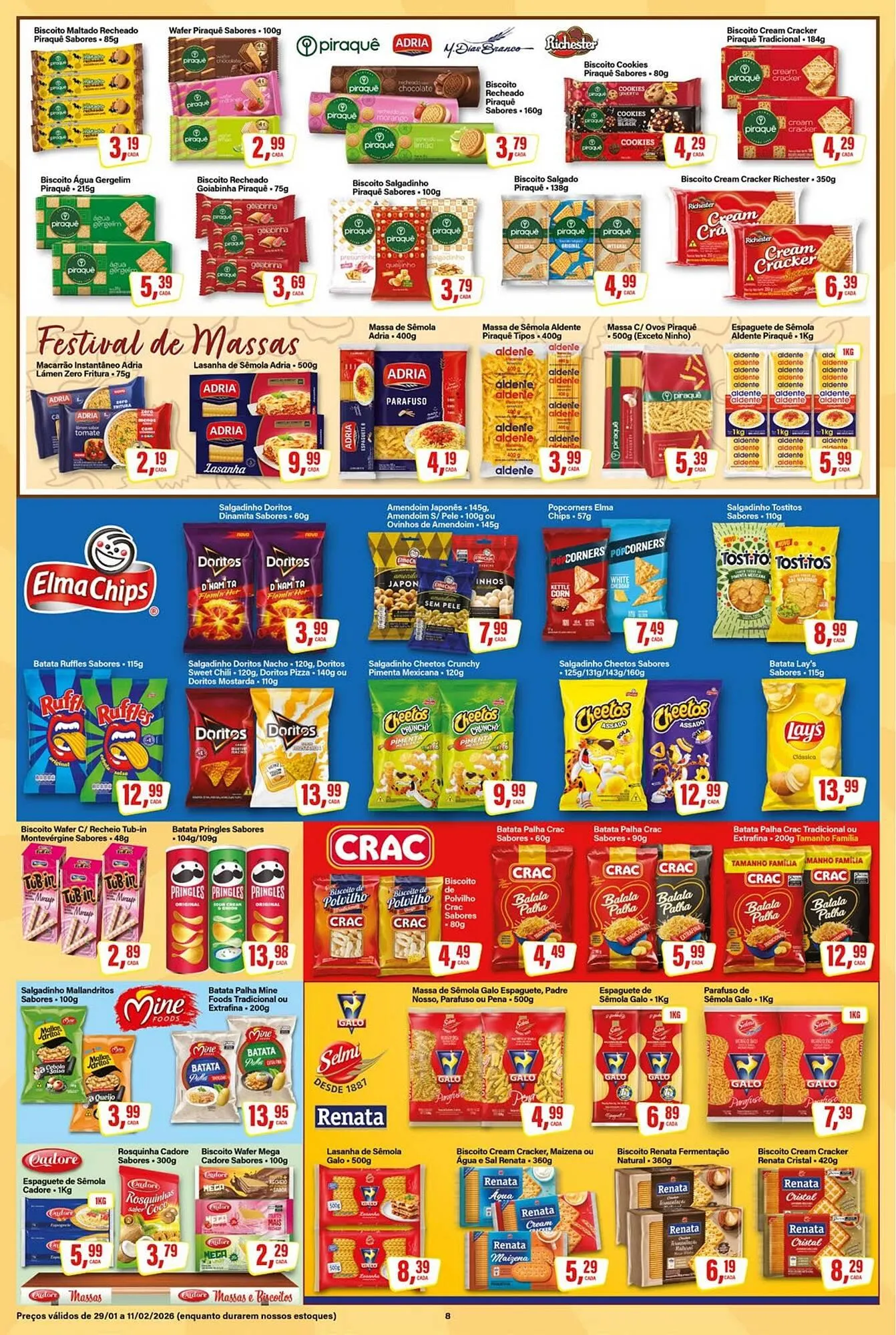 Encarte de Encarte Rede Supermarket 10 de fevereiro até 11 de fevereiro 2026 - Pagina 8