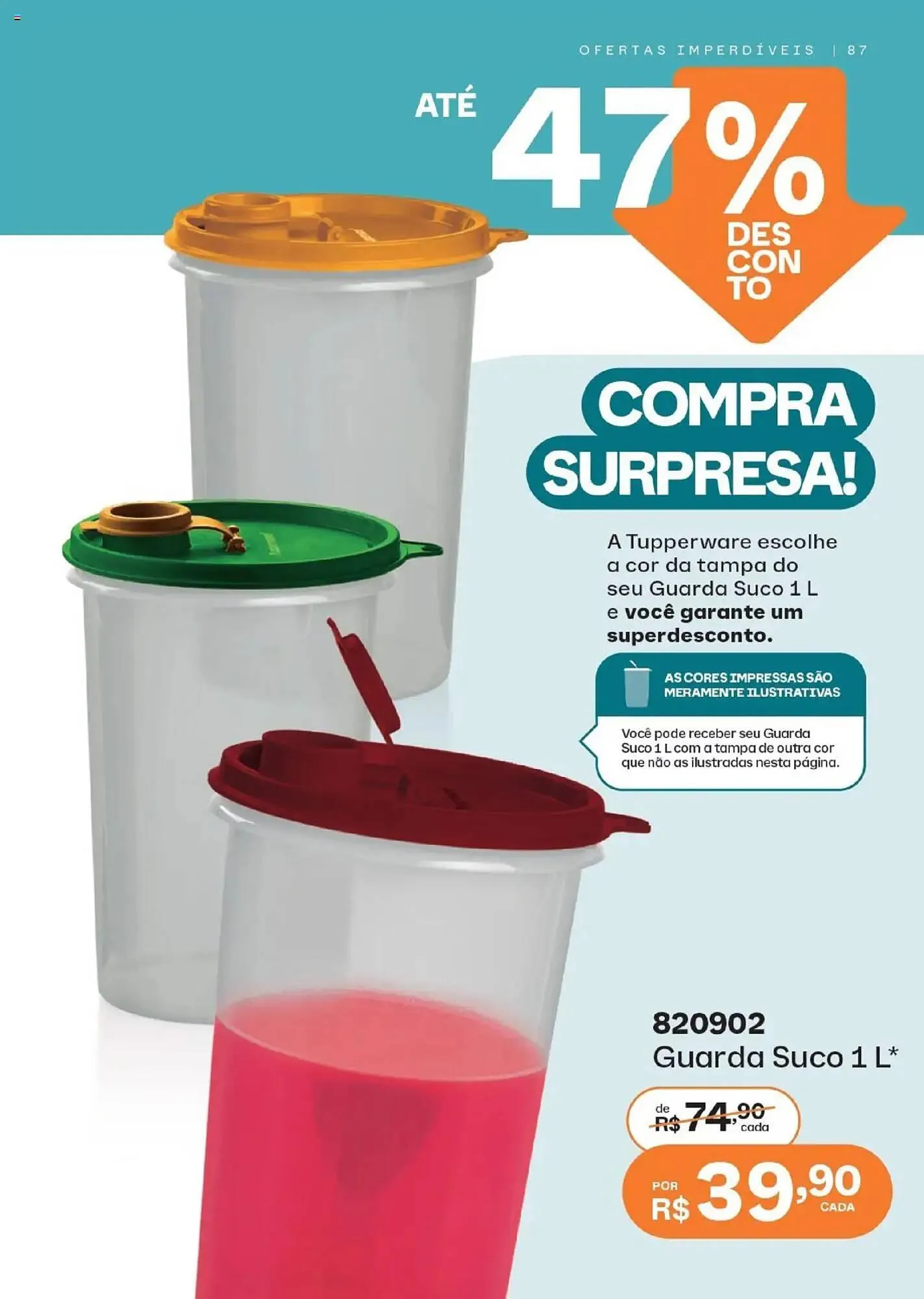 Encarte de Catálogo Tupperware 1 de setembro até 1 de outubro 2025 - Pagina 87
